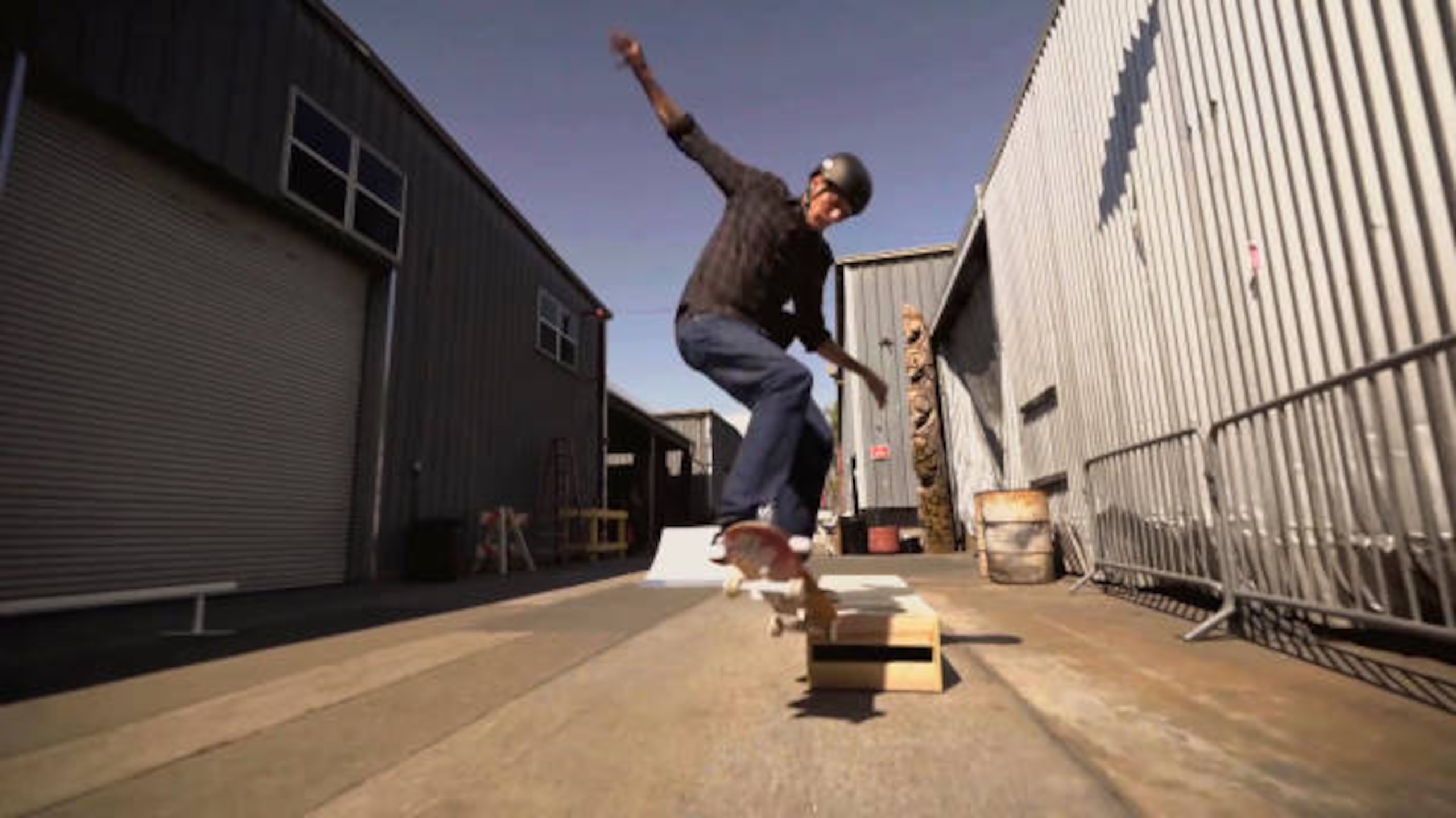 LOS ANGELES - OCTOBER 7: Tony Hawk performs a sketch on THE LATE LATE SHOW WITH JAMES CORDEN, scheduled to air Wednesday October 7, 2020 (12:37-1:37 AM, ET/PT) on the CBS Television Network. Image is a screen grab. (Photo by CBS via Getty Images) LOS ANGELES - OCTOBER 7: Tony Hawk performs a sketch on THE LATE LATE SHOW WITH JAMES CORDEN, scheduled to air Wednesday October 7, 2020 (12:37-1:37 AM, ET/PT) on the CBS Television Network. Image is a screen grab. (Photo by CBS via Getty Images)