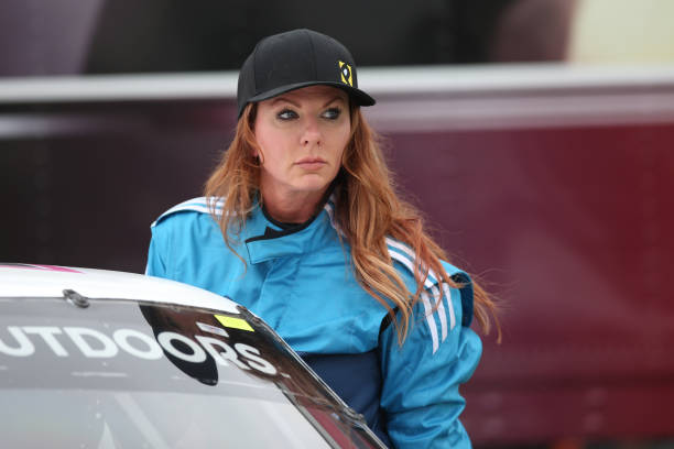 DAYTONA, FL - FEBRUARY 14: Jennifer Jo Cobb, driver of the #10 Jennifer Jo Cobb Racing Driven2Honor.org Chevrolet, during qualifying for the NextEra Energy 250 on February 14, 2020 at Daytona International Speedway in Daytona Beach, Fl. (Photo by David Rosenblum/Icon Sportswire via Getty Images)