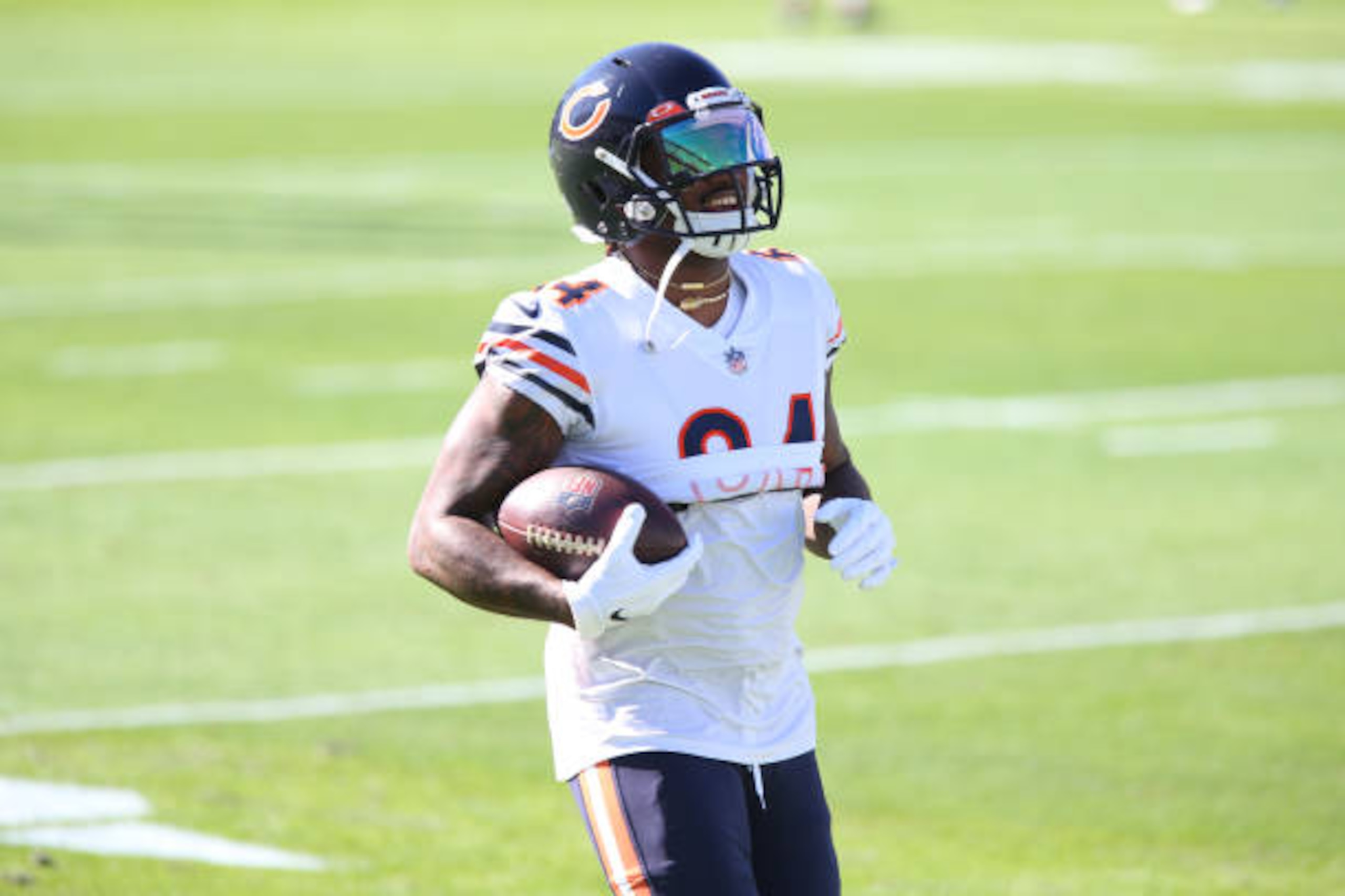 JACKSONVILLE, FL - DECEMBER 27: Chicago Bears Running Back Cordarrelle Patterson (84) during the game between the Chicago Bears and the Jacksonville Jaguars on December 27, 2020 at TIAA Bank Field in Jacksonville, Fl. (Photo by David Rosenblum/Icon Sportswire via Getty Images) JACKSONVILLE, FL - DECEMBER 27: Chicago Bears Running Back Cordarrelle Patterson (84) during the game between the Chicago Bears and the Jacksonville Jaguars on December 27, 2020 at TIAA Bank Field in Jacksonville, Fl. (Photo by David Rosenblum/Icon Sportswire via Getty Images)