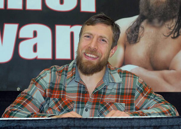 DETROIT, MI - FEBRUARY 28:  WWE wrestler Daniel Bryan appears on Sunday, February 28, 2016 at Autorama at Cobo Hall in Detroit, MI, United States. (Photo by Paul Warner/Getty Images)