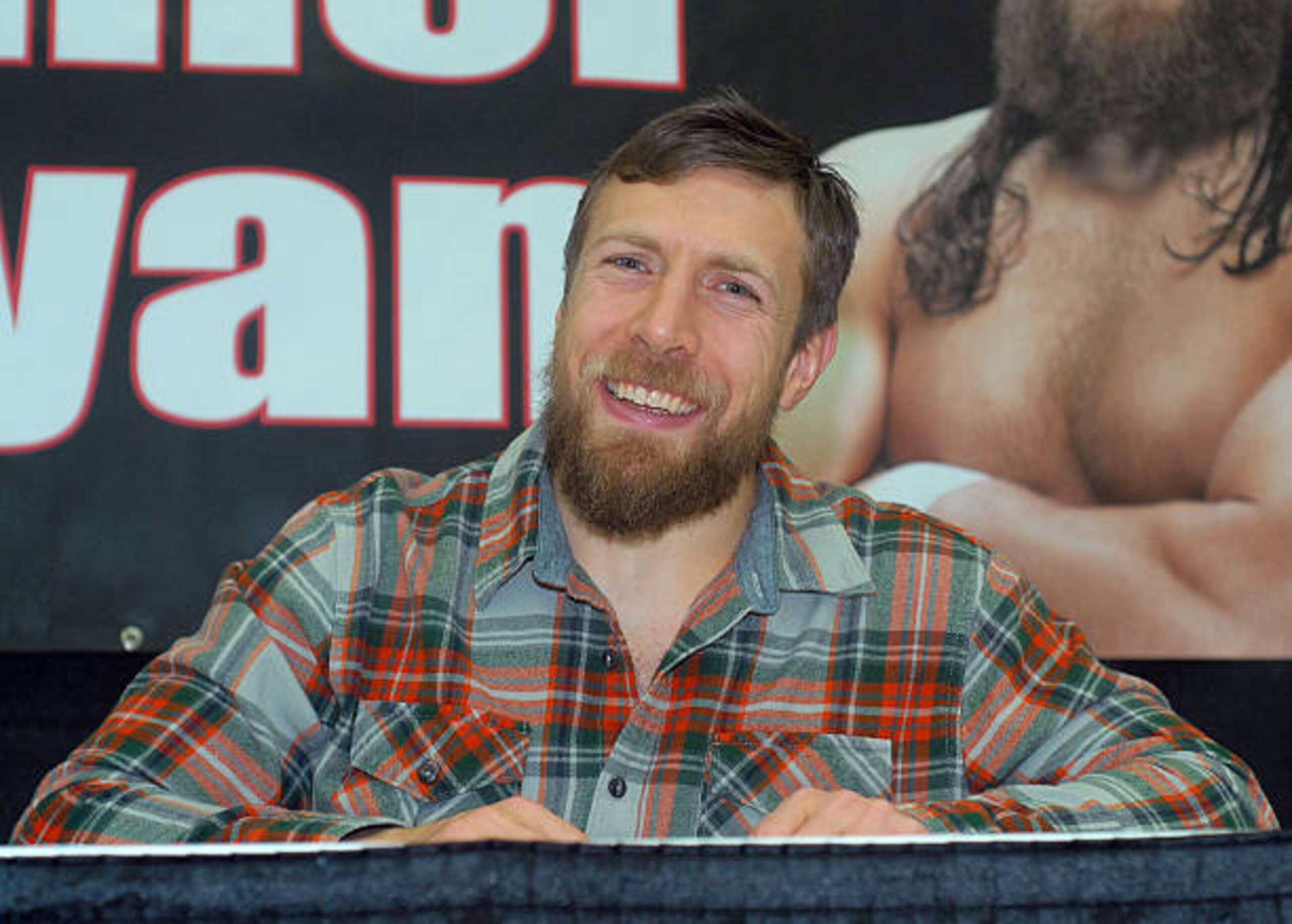 DETROIT, MI - FEBRUARY 28:  WWE wrestler Daniel Bryan appears on Sunday, February 28, 2016 at Autorama at Cobo Hall in Detroit, MI, United States. (Photo by Paul Warner/Getty Images)
