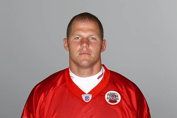 KANSAS CITY, MO - CIRCA 2011: In this handout image provided by the NFL,  Brandon Bair of the Kansas City Chiefs poses for his NFL headshot circa 2011 in Kansas City, Missouri. (Photo by NFL via Getty Images)