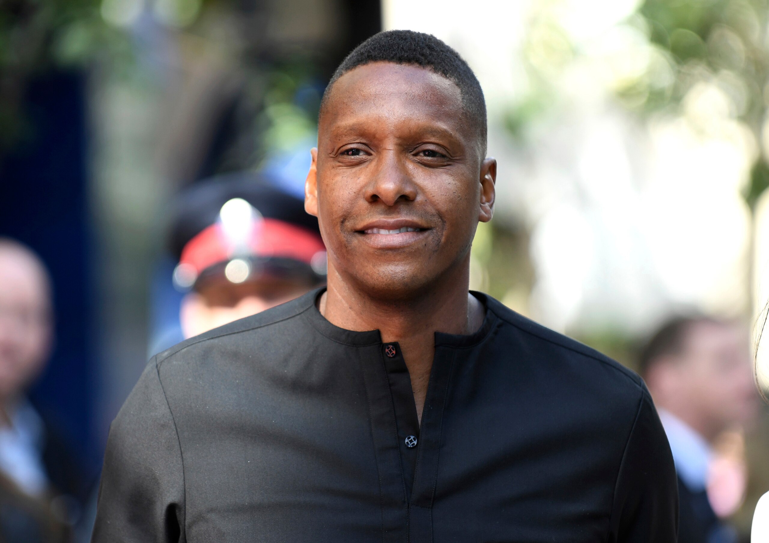 Toronto Raptors President Masai Ujiri attends a premiere for "The Carter Effect" on day 3 of the Toronto International Film Festival at the Princess of Wales Theatre on Saturday, Sept. 9, 2017, in Toronto. (Photo by Arthur Mola/Invision/AP)