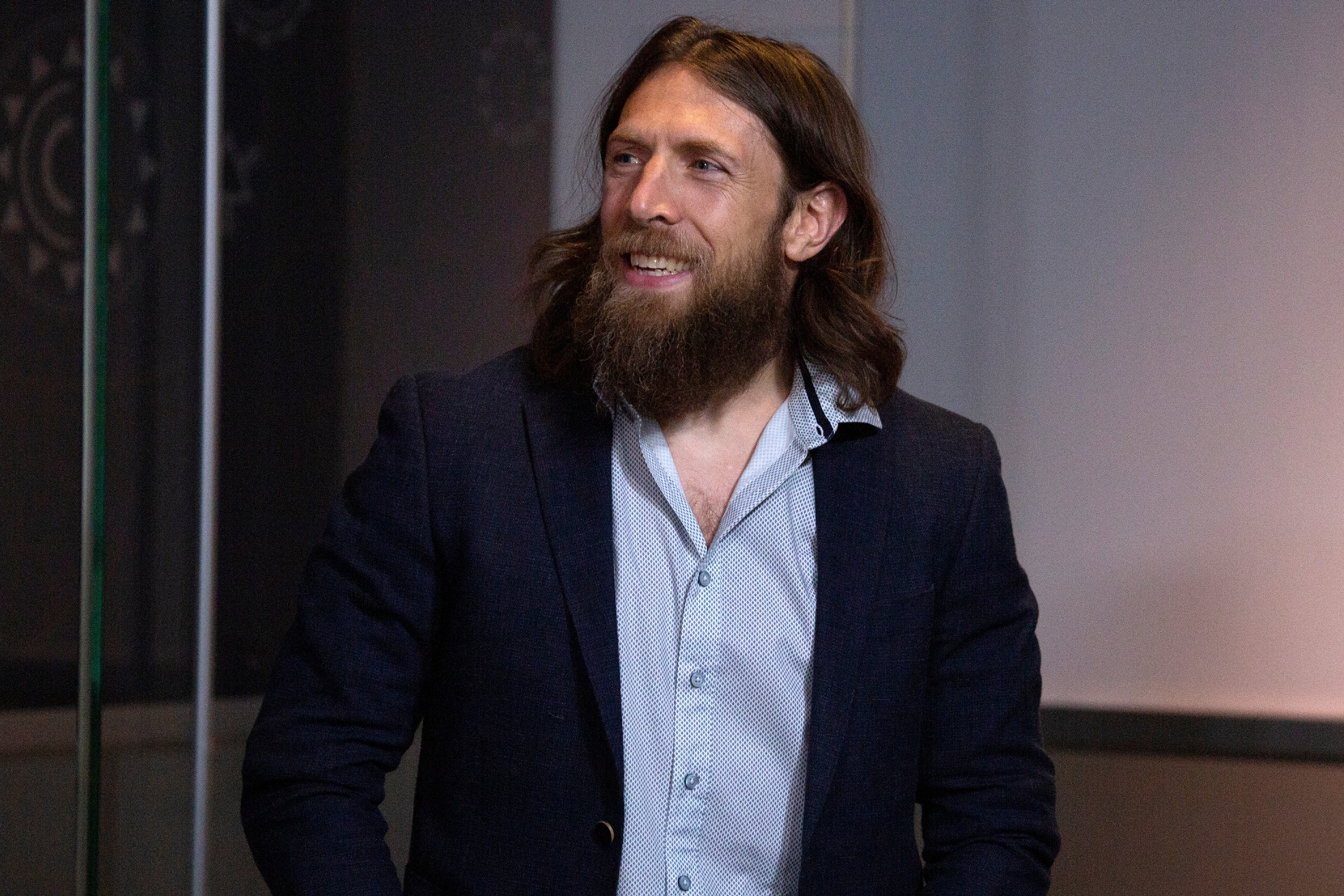 NEW YORK, NEW YORK - APRIL 05: WWE Superstar Daniel Bryan Celebrate's Wrestlemania 35 at The Empire State Building on April 05, 2019 in New York City. (Photo by Santiago Felipe/Getty Images)