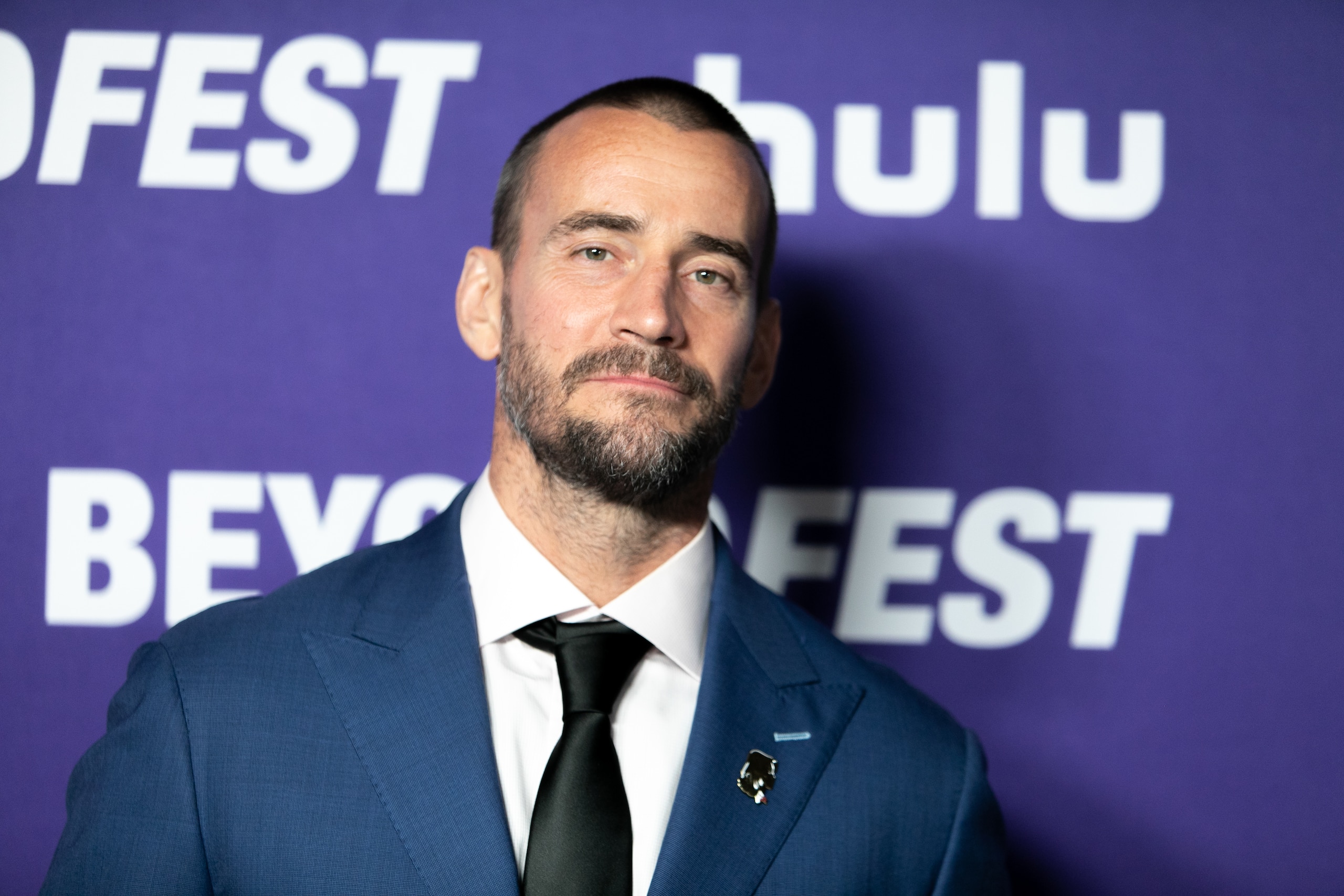 HOLLYWOOD, CALIFORNIA - OCTOBER 01: Phil "CM Punk" Brooks attends the Beyond Fest Premiere Of "Girl On The Third Floor"at the Egyptian Theatre on October 01, 2019 in Hollywood, California. (Photo by John Wolfsohn/Getty Images) HOLLYWOOD, CALIFORNIA - OCTOBER 01: Phil "CM Punk" Brooks attends the Beyond Fest Premiere Of "Girl On The Third Floor"at the Egyptian Theatre on October 01, 2019 in Hollywood, California. (Photo by John Wolfsohn/Getty Images)