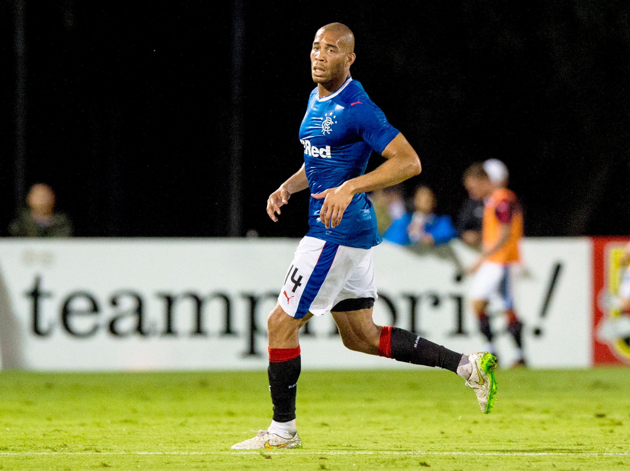 07/07/16 - PRE-SEASON FRIENDLY .CHARLESTON BATTERY V RANGERS (1-2) .MUSC HEALTH STADIUM - CHARLESTON - SOUTH CAROLINA .Oguchi Onyewu in action for Rangers    (Photo by Alan Harvey - SNS Group\SNS Group via Getty Images)