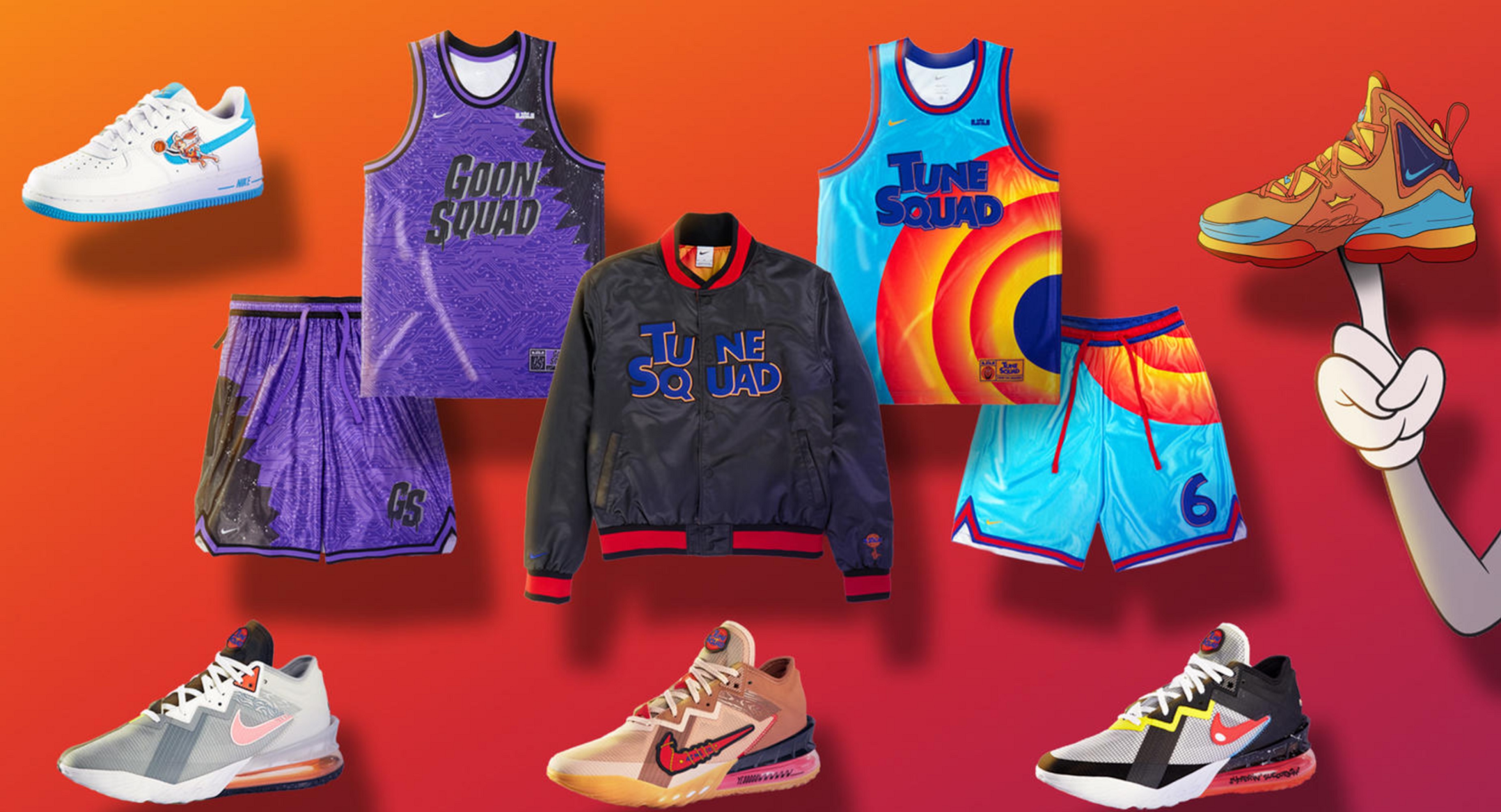 シューズ(男性用) Lebron19 \"space jam\" Nike LeBron 19 Space Jam Men's - DC9338-100/DC9342-100 - US