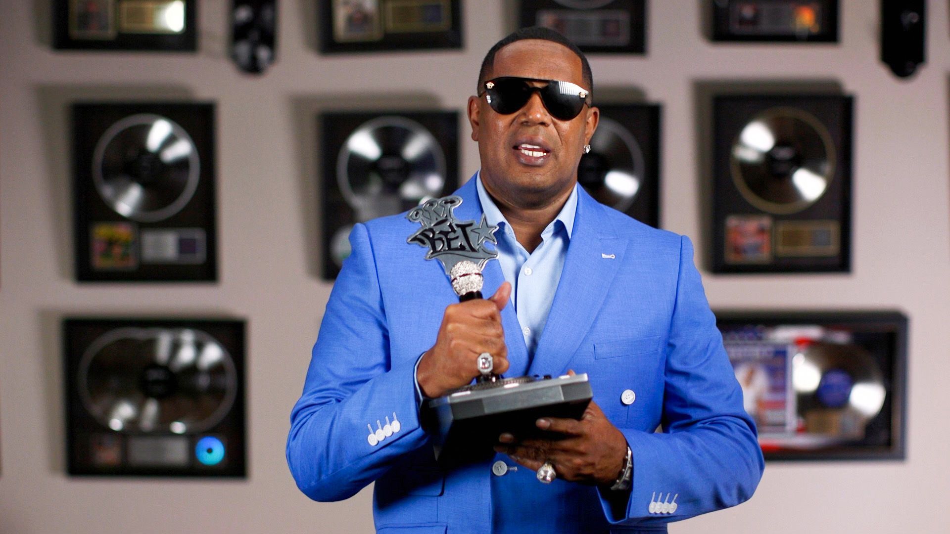 UNSPECIFIED - UNSPECIFIED: In this screengrab released on October 27, Master P accepts the I Am Hip Hop award for the BET Hip Hop Awards 2020. (Photo by 2020HHA/Getty Images via Getty Images)