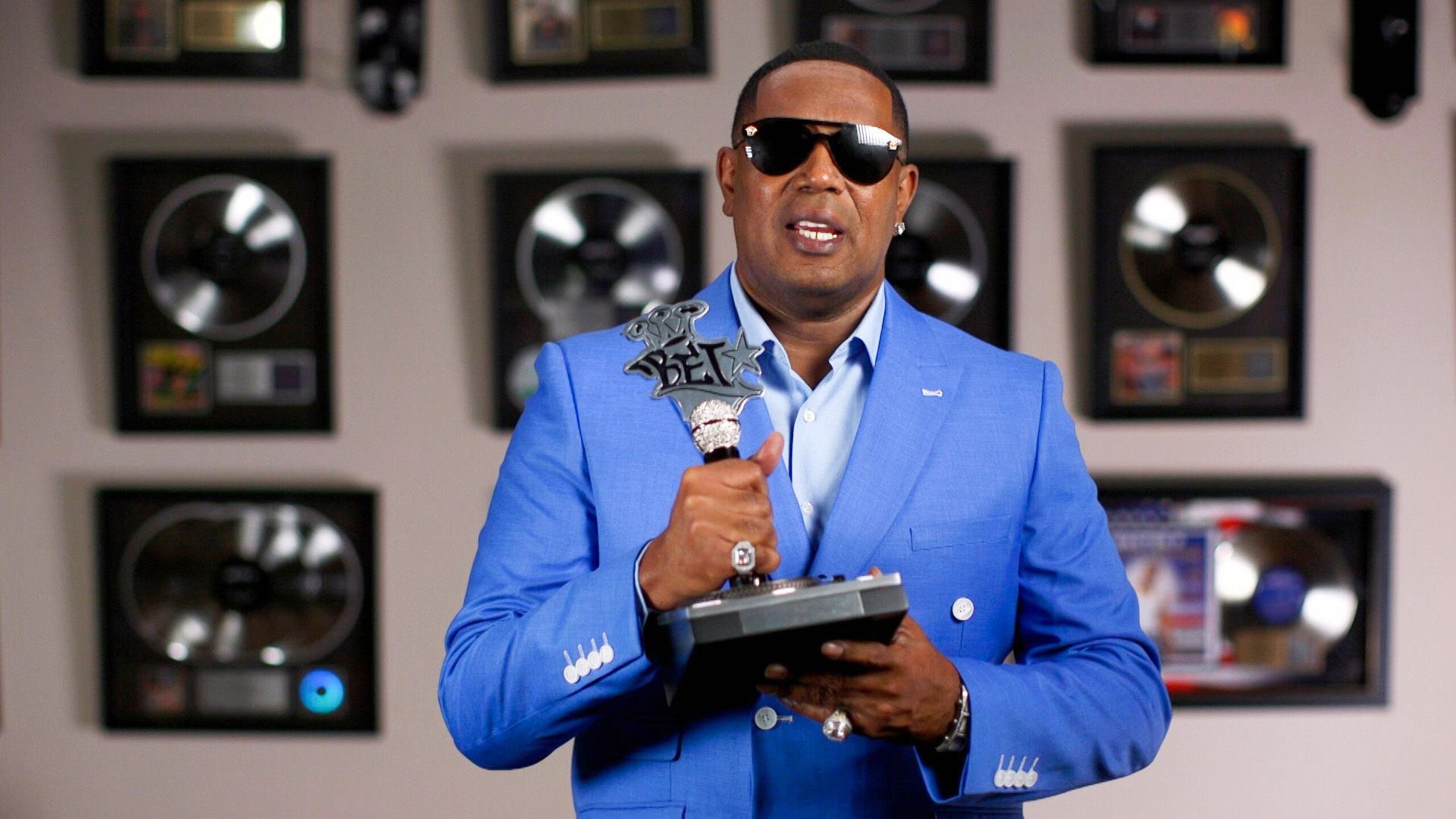 UNSPECIFIED - UNSPECIFIED: In this screengrab released on October 27, Master P accepts the I Am Hip Hop award for the BET Hip Hop Awards 2020. (Photo by 2020HHA/Getty Images via Getty Images)