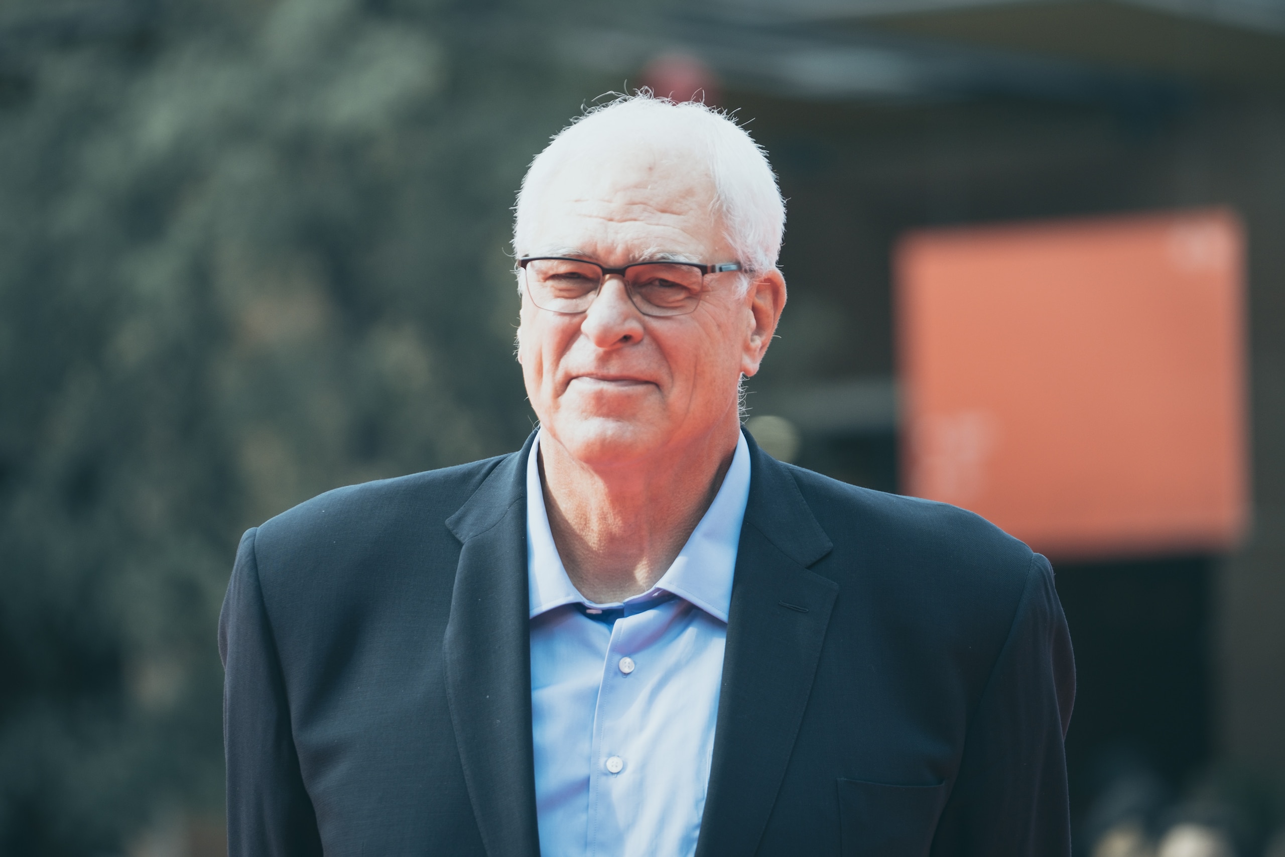 Phil Jackson walks a red carpet during the 12th Rome Film Fest at Auditorium Parco Della Musica on October 28, 2017 in Rome, Italy. (Photo by Luca Carlino/NurPhoto via Getty Images)