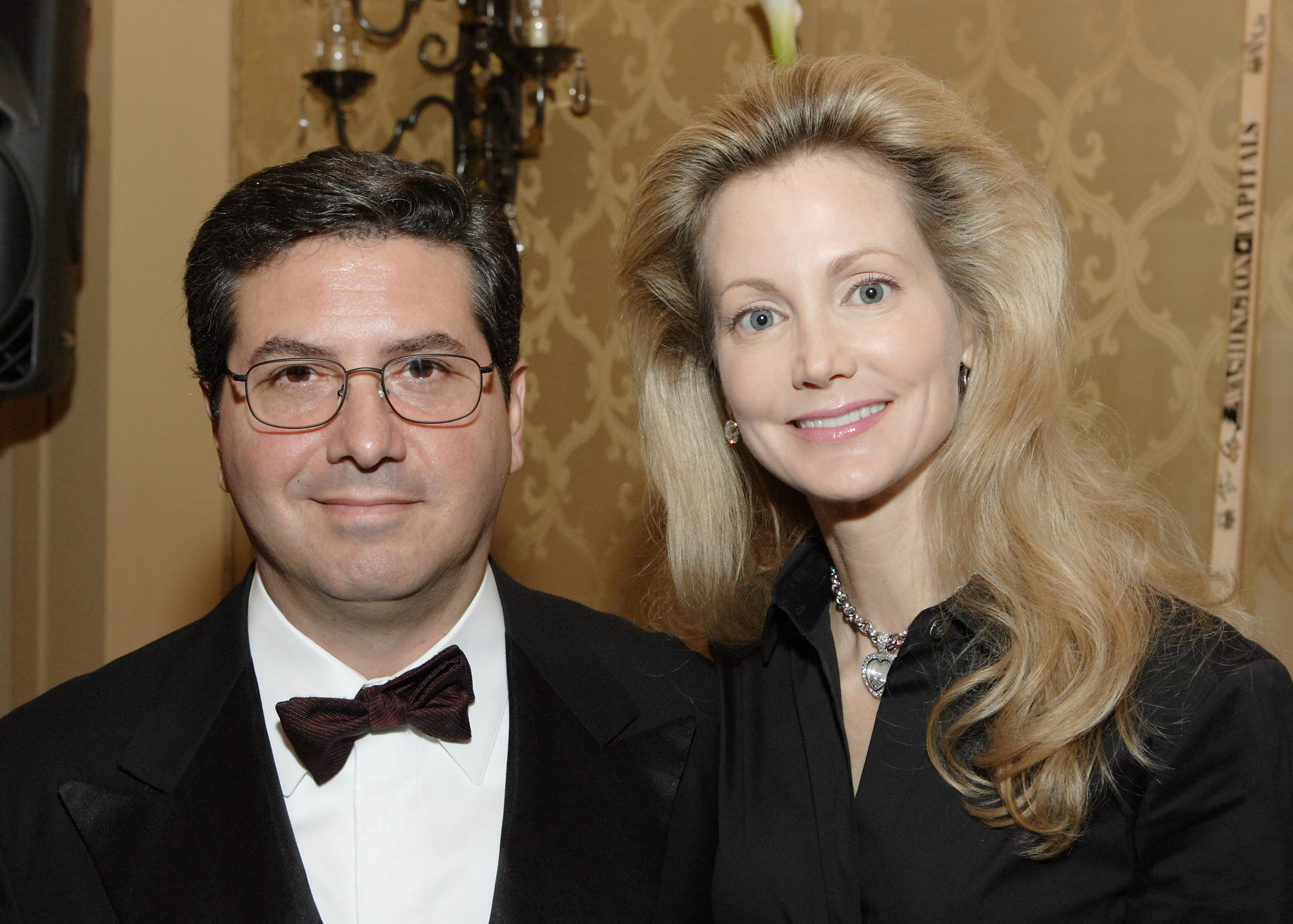 Daniel Snyder and Tanya Snyder (Photo by Paul Morigi/WireImage) *** Local Caption ***