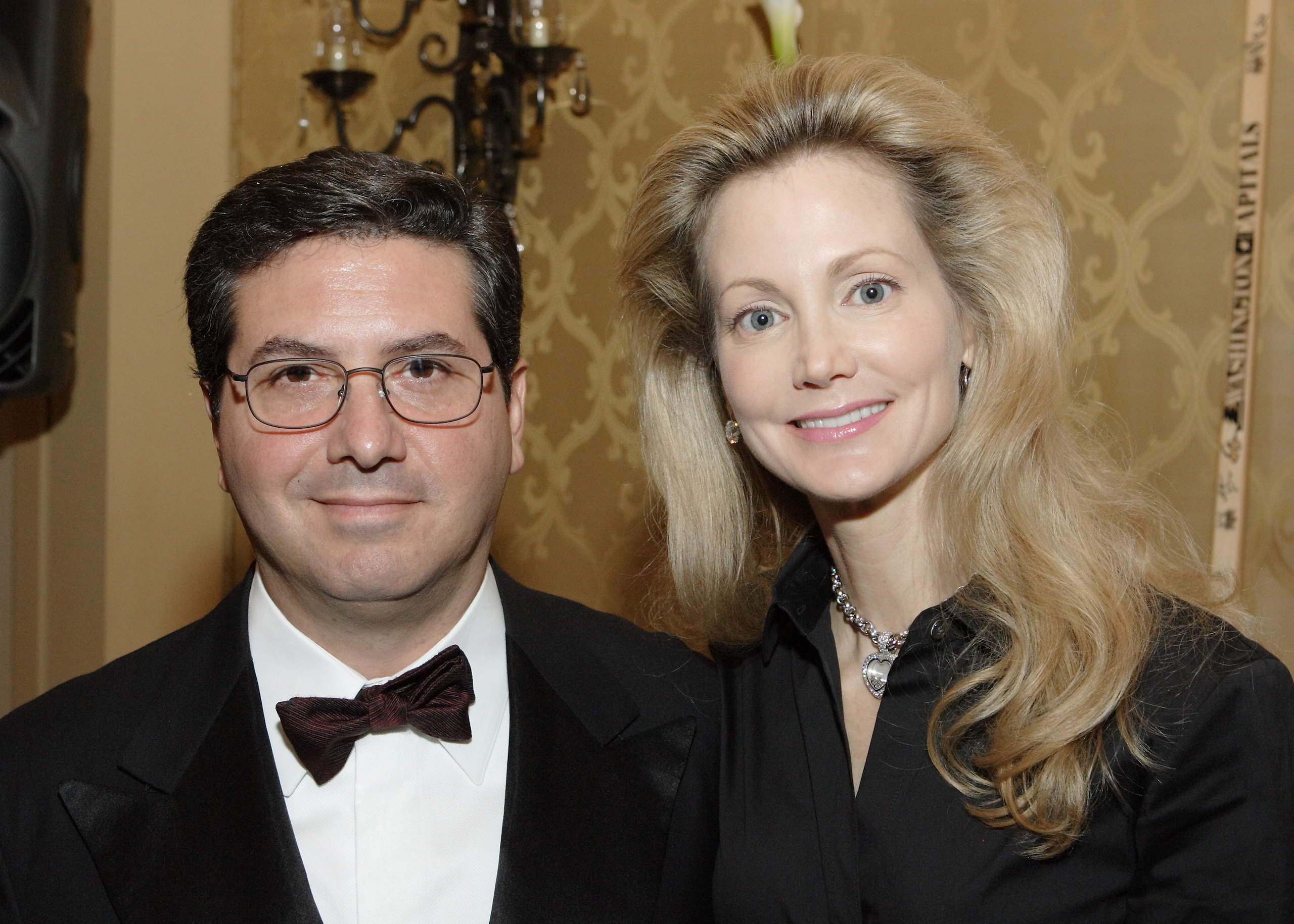 Daniel Snyder and Tanya Snyder (Photo by Paul Morigi/WireImage) *** Local Caption ***