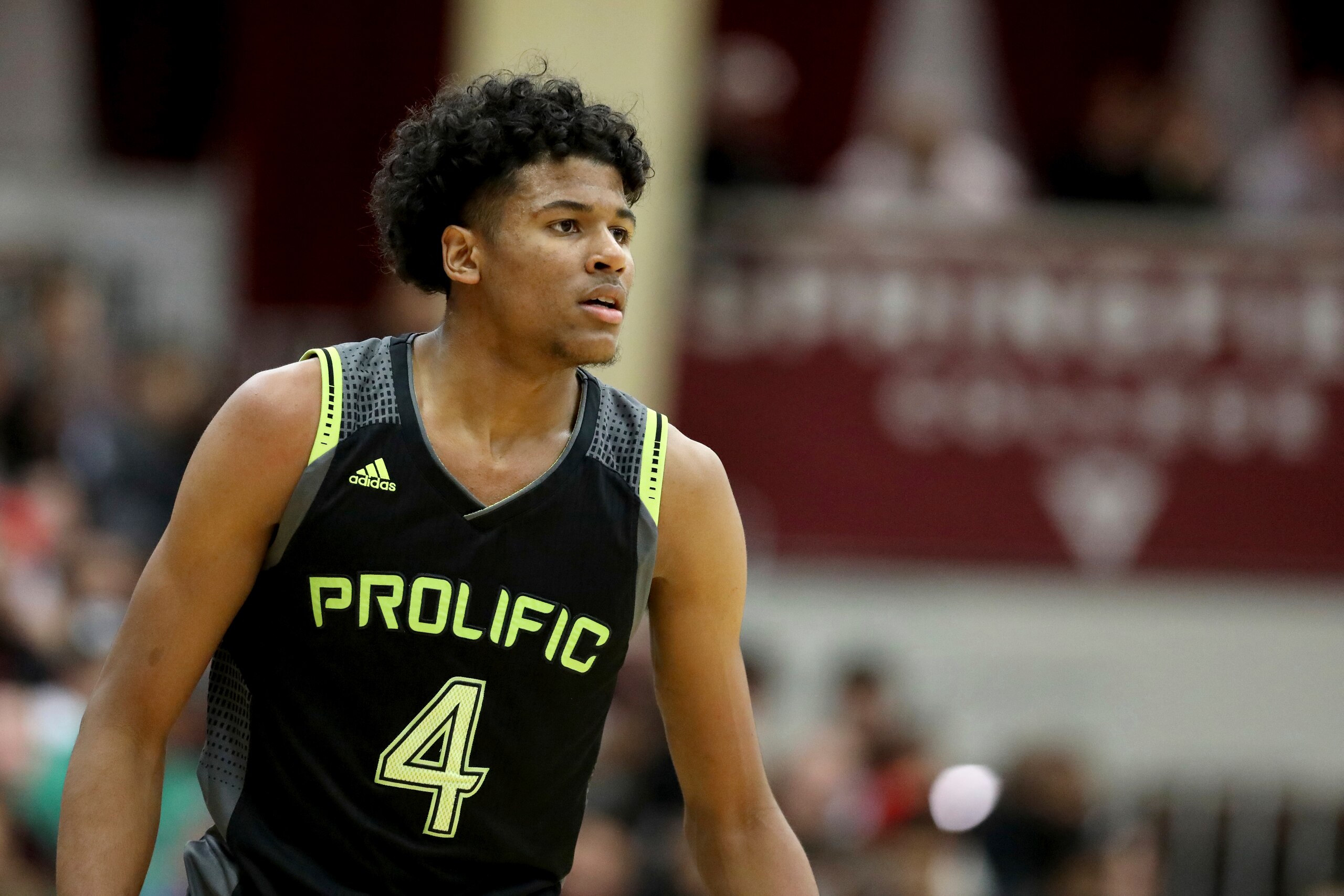 Prolific Prep's Jalen Green #4 is seen against La Lumiere during a high school basketball game at the Hoophall Classic, Sunday, January 19, 2020, in Springfield, MA. (AP Photo/Gregory Payan)