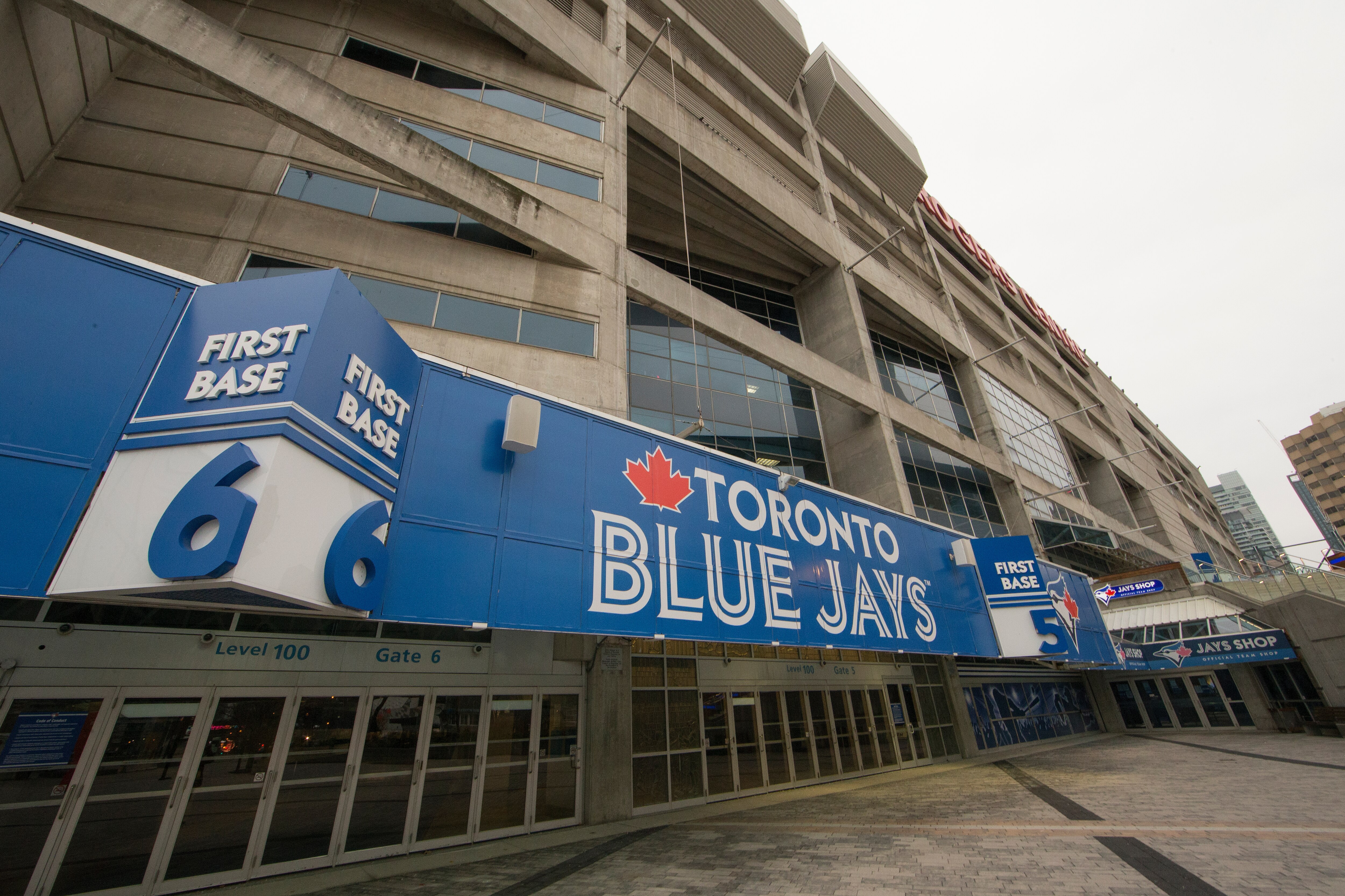 TORONTO, ON - NOVEMBER 27: Rogers Centre, home to the MLB Toronto Blue Jays, may be looking at redevelopment. COVID-19. CORONAPD  Toronto Star/Rick Madonik        (Rick Madonik/Toronto Star via Getty Images)