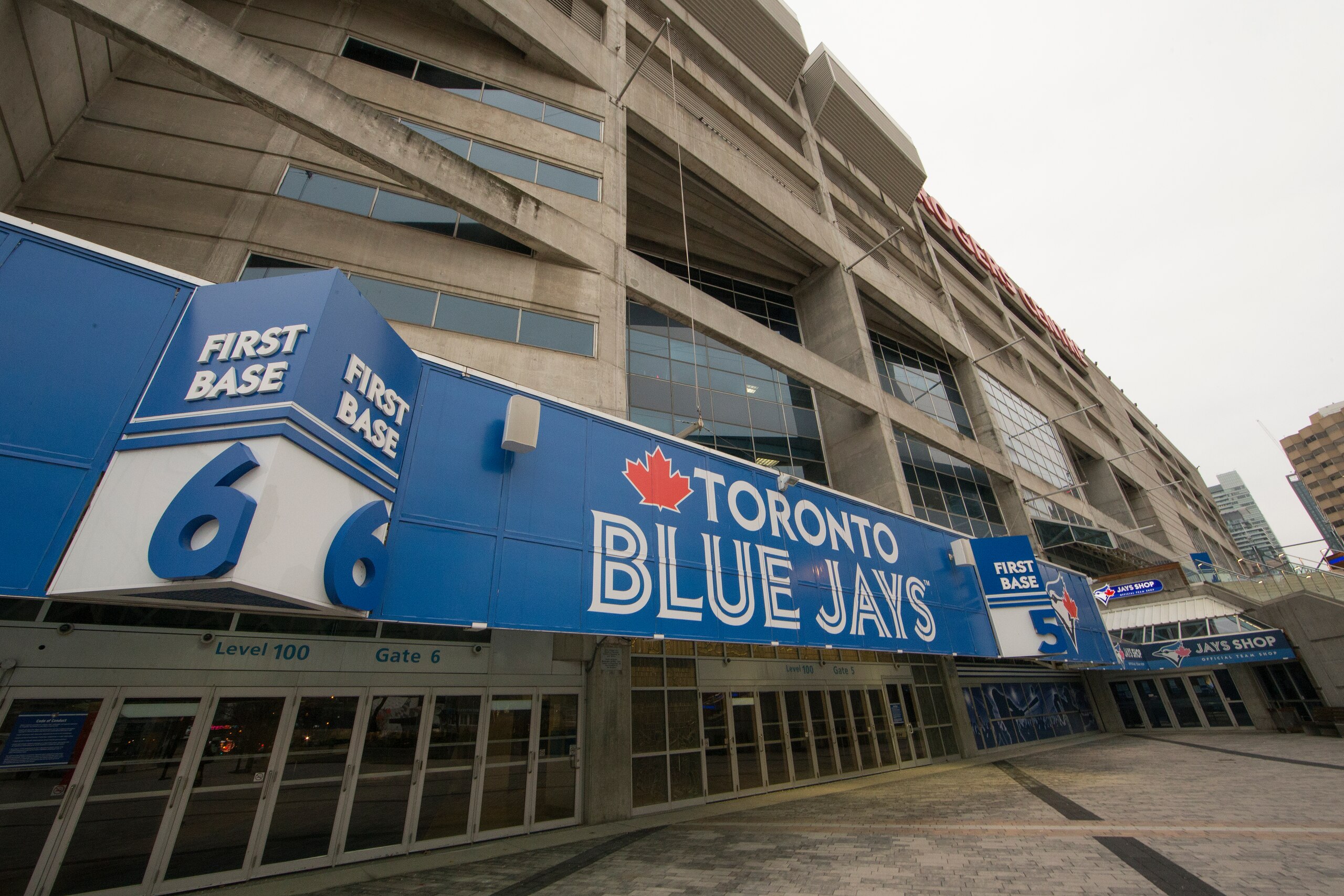 TORONTO, ON - NOVEMBER 27: Rogers Centre, home to the MLB Toronto Blue Jays, may be looking at redevelopment. COVID-19. CORONAPD  Toronto Star/Rick Madonik        (Rick Madonik/Toronto Star via Getty Images)