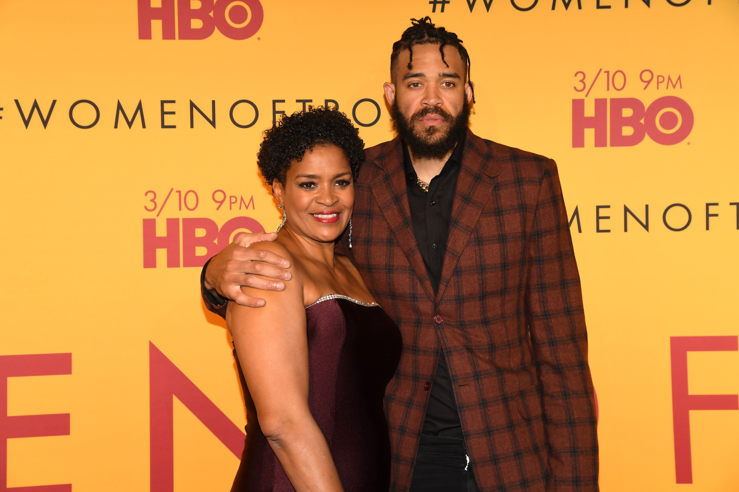 LOS ANGELES, CALIFORNIA - FEBRUARY 26: (L-R) Pam McGee and JaVale McGee attend the Los Angeles premiere of "Women of Troy" from HBO at Ray Stark Family Theatre on February 26, 2020 in Los Angeles, California. (Photo by Jeff Kravitz/FilmMagic for HBO) LOS ANGELES, CALIFORNIA - FEBRUARY 26: (L-R) Pam McGee and JaVale McGee attend the Los Angeles premiere of "Women of Troy" from HBO at Ray Stark Family Theatre on February 26, 2020 in Los Angeles, California. (Photo by Jeff Kravitz/FilmMagic for HBO)