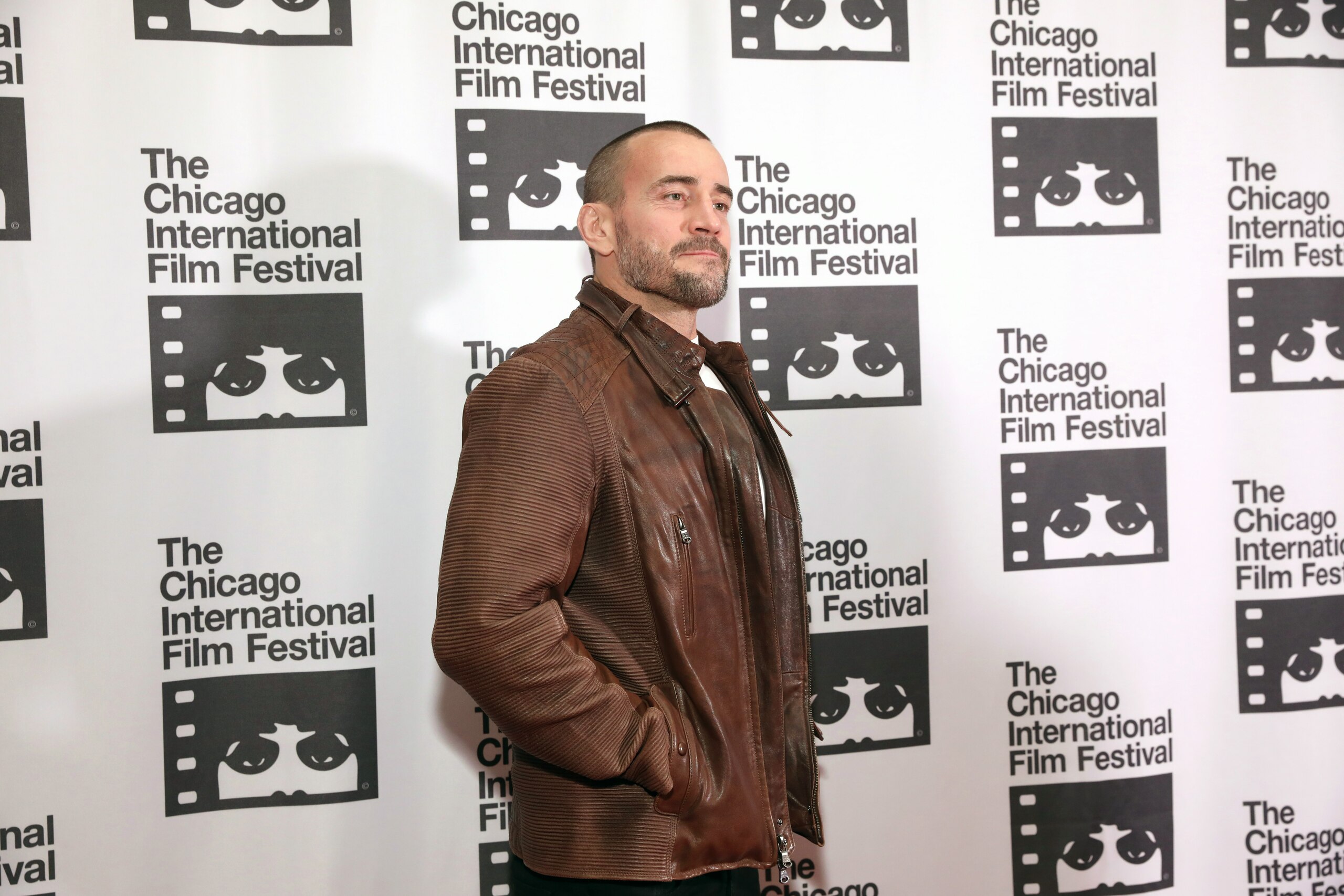 CHICAGO, ILLINOIS - OCTOBER 18: Actor Phil 'CM Punk' Brooks attends the red carpet Premiere of "Girl on the Third Floor" at the Chicago International Film Festival on October 18, 2019 in Chicago, Illinois. (Photo by Robin Marchant/Getty Images for Queensbury Pictures / Dark Sky Films)