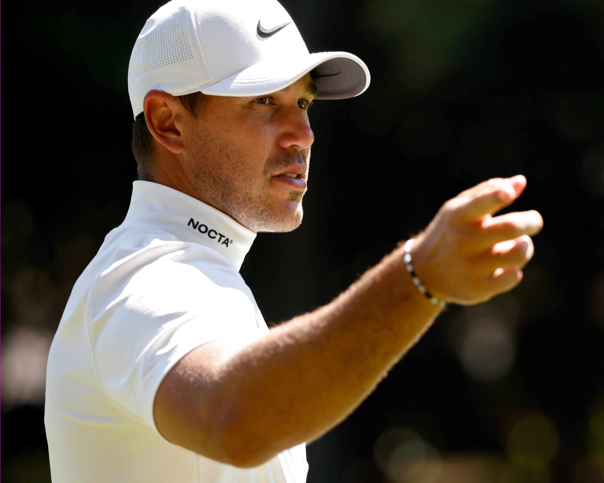 ATLANTA, GEORGIA - SEPTEMBER 04: Brooks Koepka walks across the seventh hole during the third round of the TOUR Championship at East Lake Golf Club on September 04, 2021 in Atlanta, Georgia. (Photo by Cliff Hawkins/Getty Images)