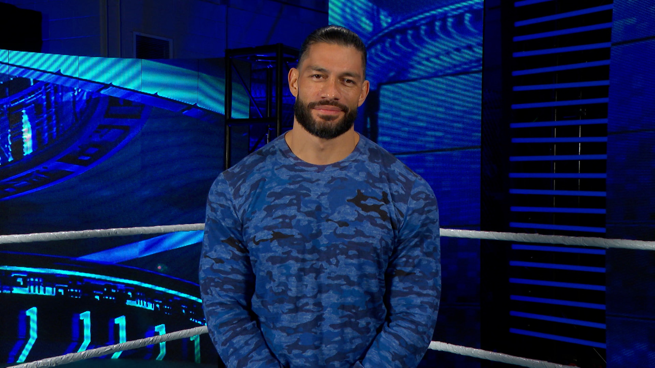 ORLANDO, FLORIDA - OCTOBER 30: In this screengrab released on November 08, Roman Reigns presents the award for Best Pop at the MTV EMA's 2020 on October 30, 2020 in Orlando, Florida. The MTV EMA's aired on November 08, 2020. (Courtesy of MTV via Getty Images)
