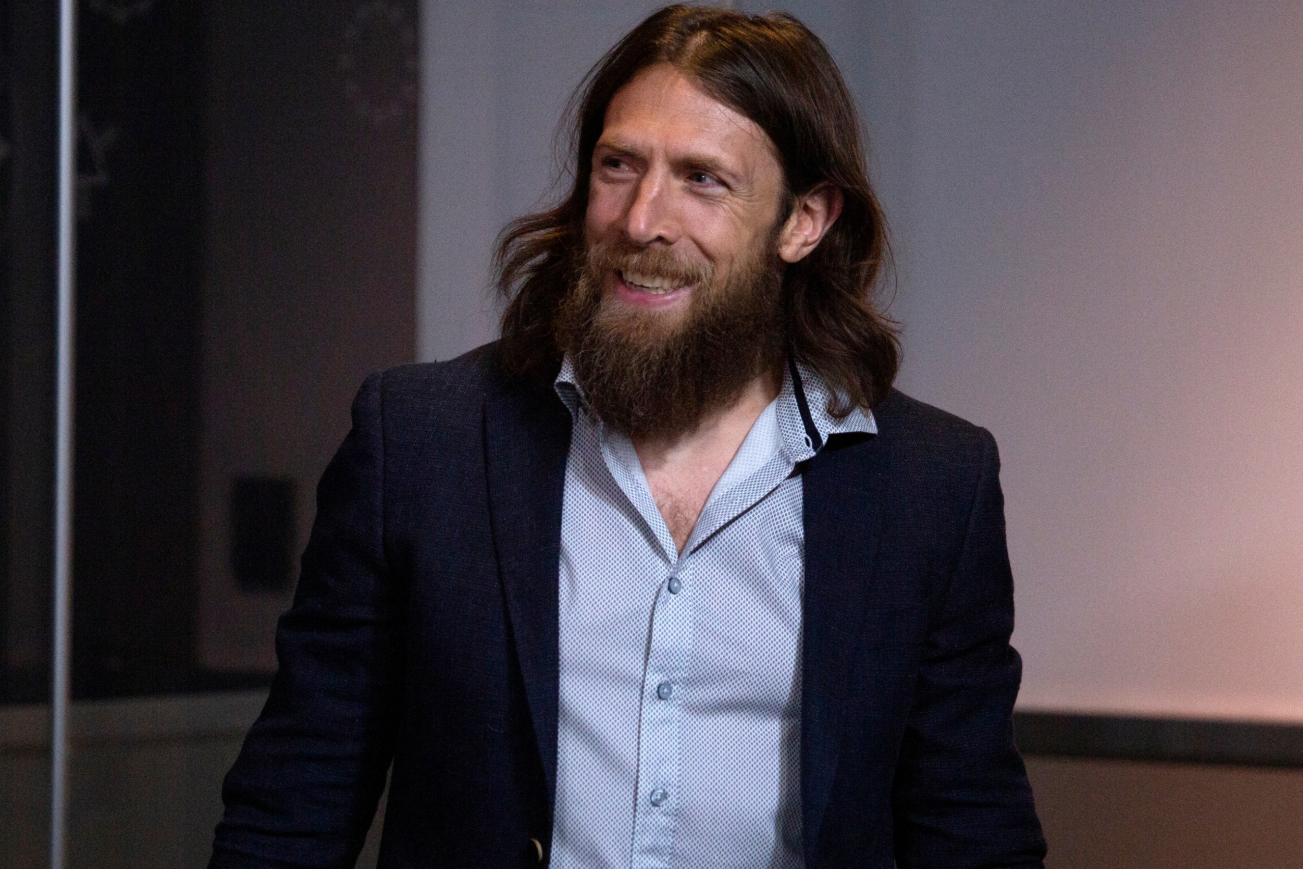 NEW YORK, NEW YORK - APRIL 05: WWE Superstar Daniel Bryan Celebrate's Wrestlemania 35 at The Empire State Building on April 05, 2019 in New York City. (Photo by Santiago Felipe/Getty Images)