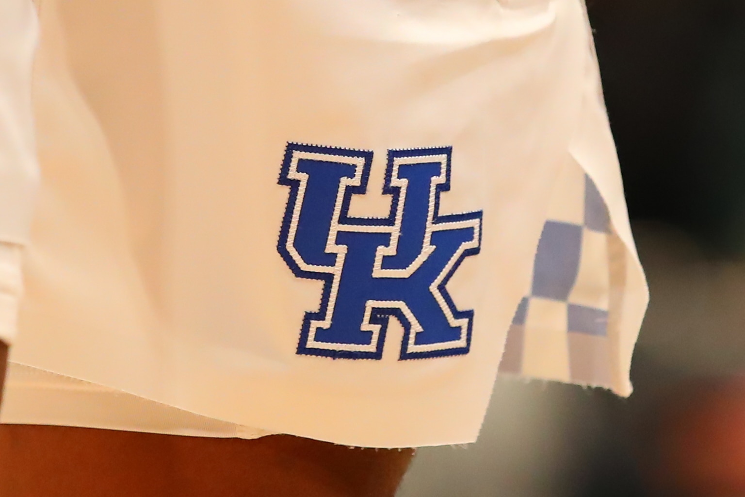 NEW YORK, NY - NOVEMBER 05:  A general view of the Kentucky Wildcats logo during the second half of the 2019 State Farm Champions Classic  college basketball game between the Michigan State Spartans and the Kentucky Wildcats on November 5, 2019 at Madison Square Garden in New York, NY.  (Photo by Rich Graessle/Icon Sportswire via Getty Images)