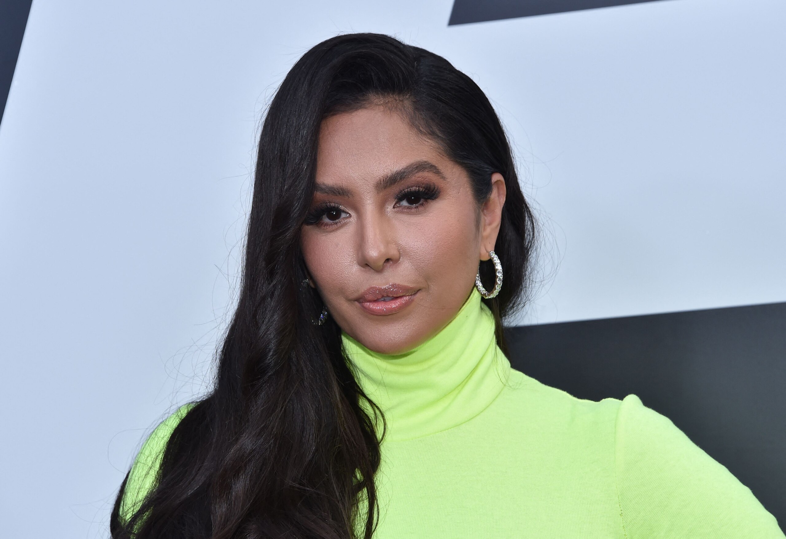 Vanessa Bryant arrives for the world premiere of "F9: The Fast Saga" at the TCL Chinese theatre in Hollywood on June 18, 2021. (Photo by Chris Delmas / AFP) (Photo by CHRIS DELMAS/AFP via Getty Images)