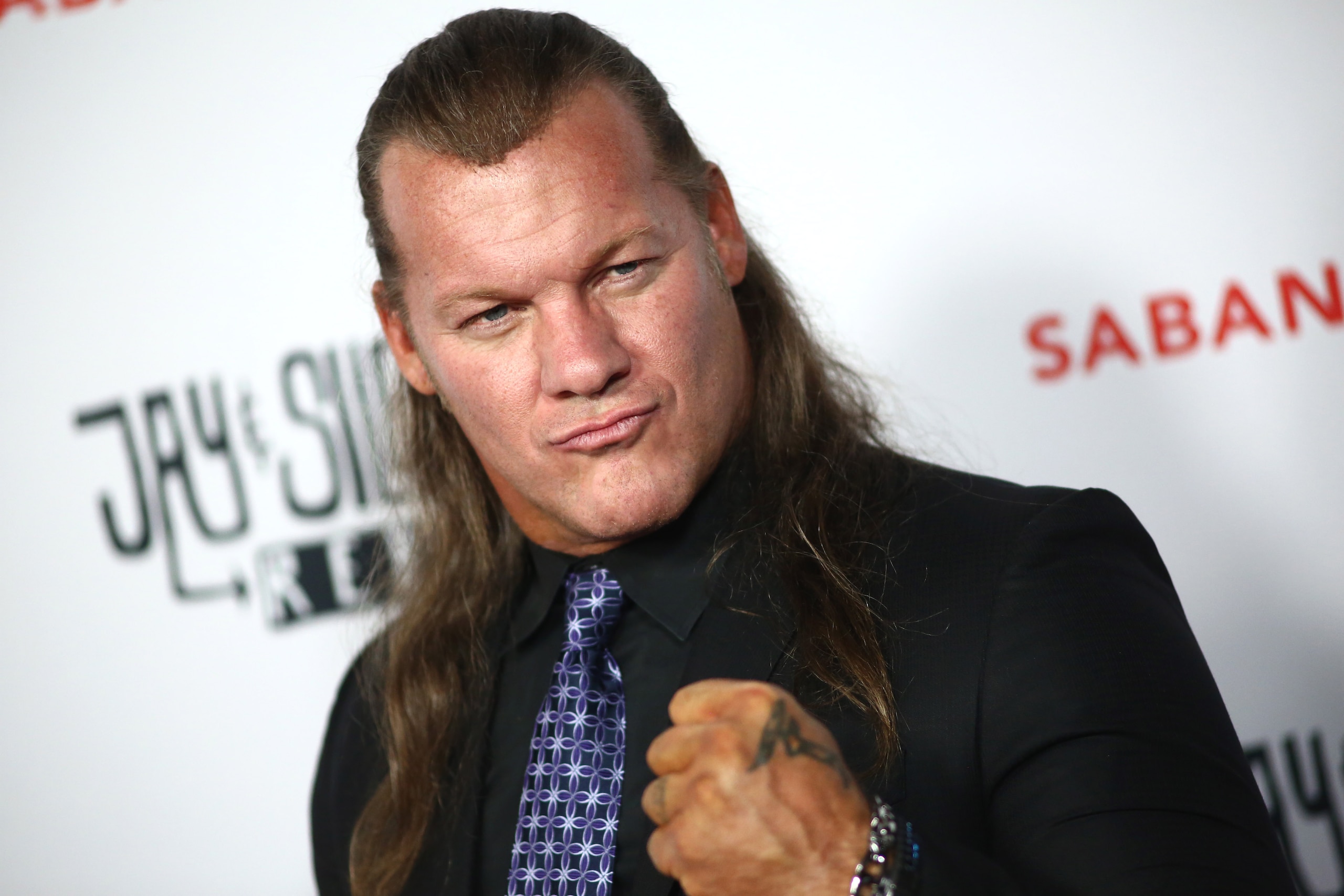 HOLLYWOOD, CALIFORNIA - OCTOBER 14: Chris Jericho attends the Saban Films' "Jay & Silent Bob Reboot" Los Angeles Premiere at TCL Chinese Theatre on October 14, 2019 in Hollywood, California. (Photo by Tommaso Boddi/Getty Images)