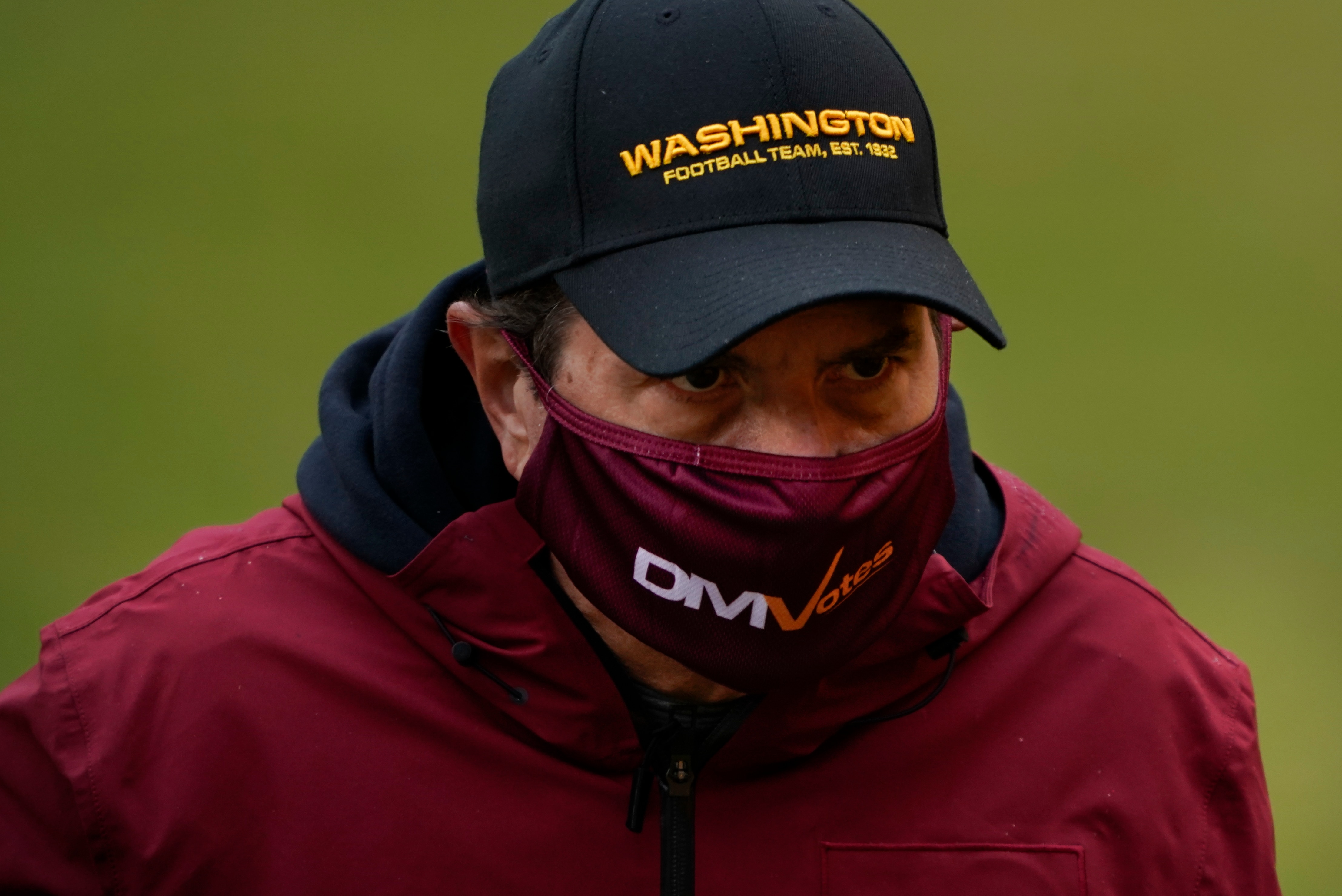 Washington Football Team owner Dan Snyder, walking off the field before the start of an NFL football game against Dallas Cowboys, Sunday, Oct. 25, 2020, in Landover, Md. (AP Photo/Susan Walsh) Washington Football Team owner Dan Snyder, walking off the field before the start of an NFL football game against Dallas Cowboys, Sunday, Oct. 25, 2020, in Landover, Md. (AP Photo/Susan Walsh)