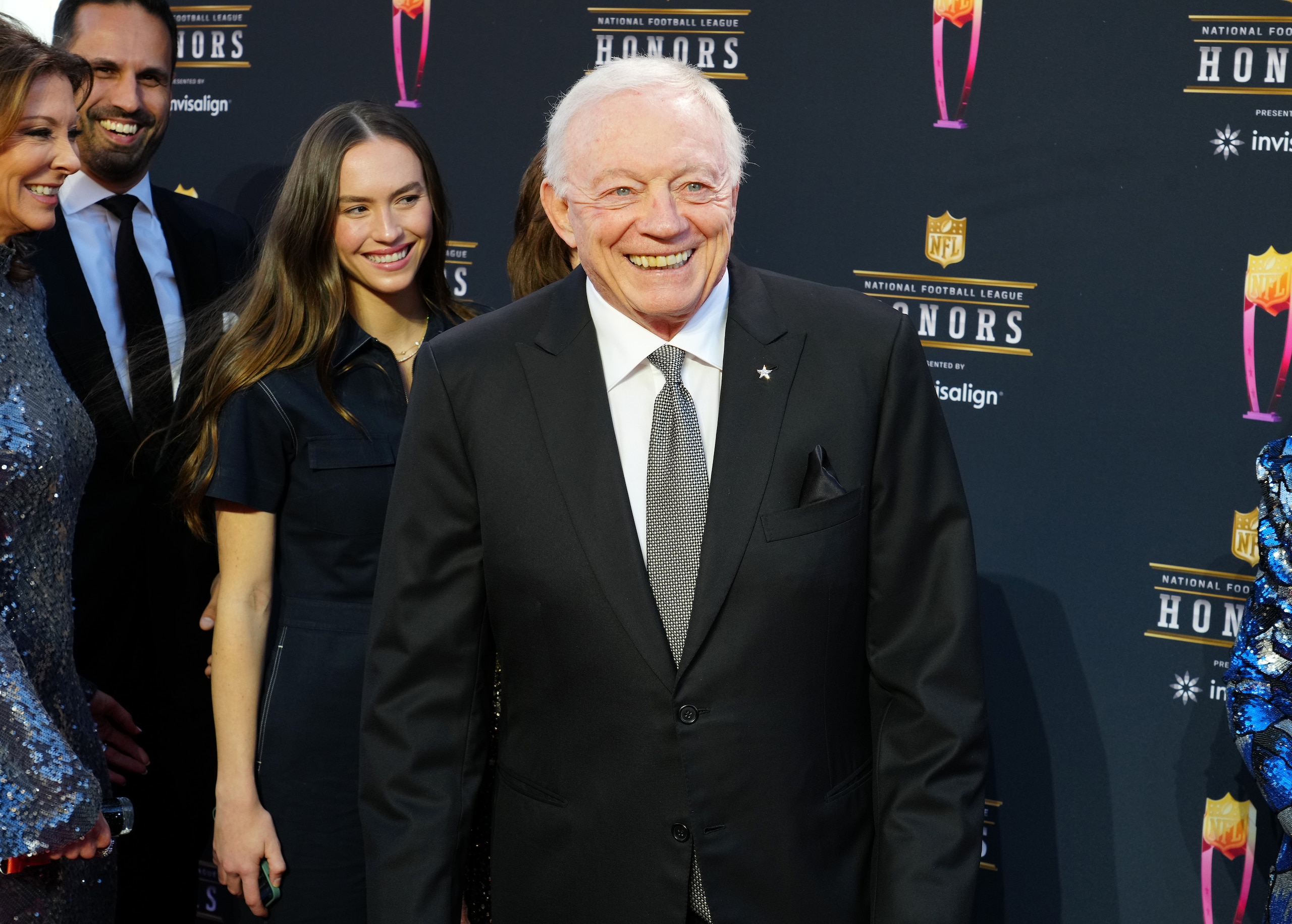 INGLEWOOD, CALIFORNIA - FEBRUARY 10: Jerry Jones attends the 11th Annual NFL Honors at YouTube Theater on February 10, 2022 in Inglewood, California. (Photo by Jeff Kravitz/FilmMagic)
