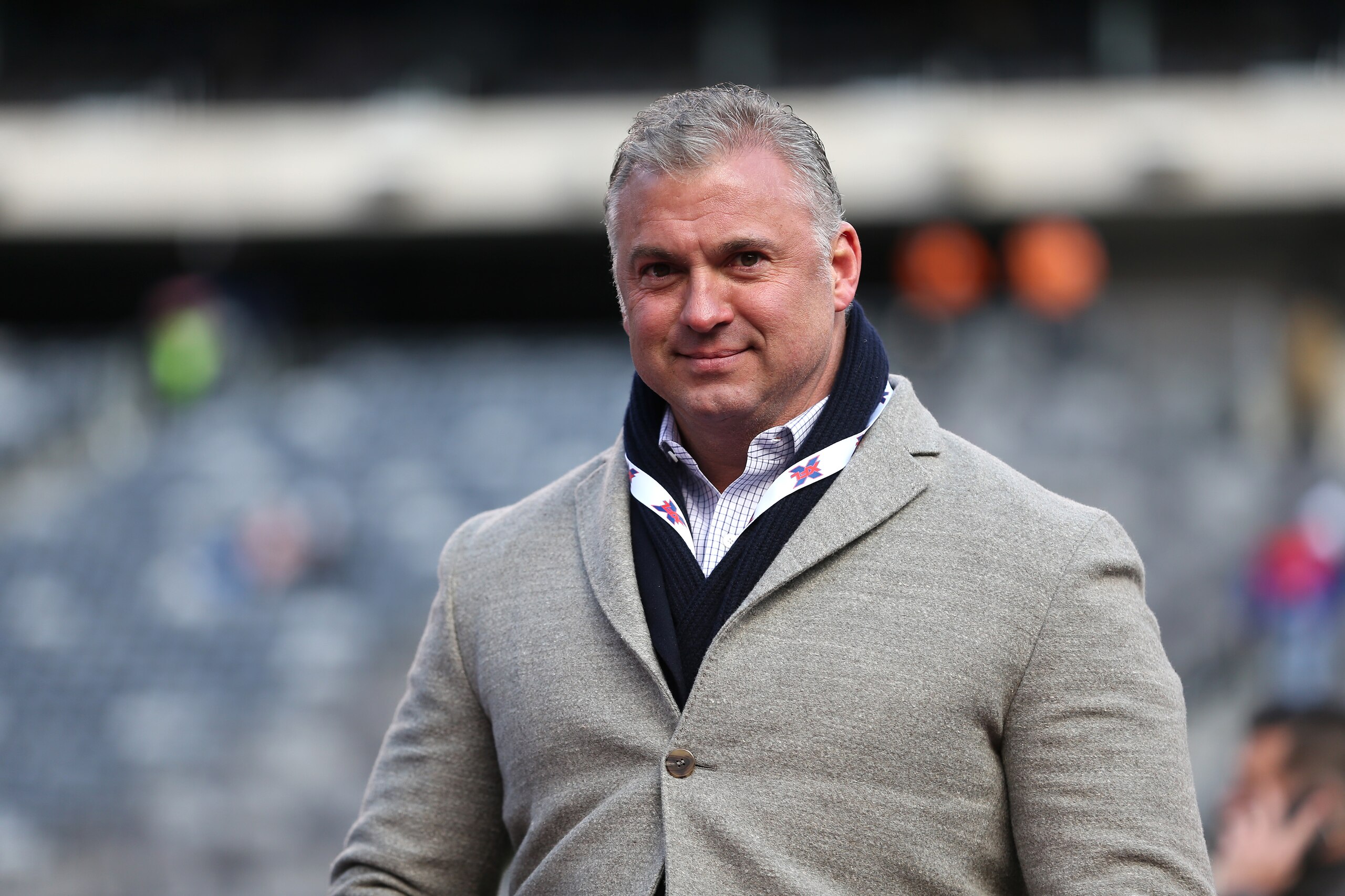 EAST RUTHERFORD, NEW JERSEY - FEBRUARY 29: Shane McMahon attends the game between the NY Guardians and the LA Wildcats at MetLife Stadium on February 29, 2020 in East Rutherford, New Jersey. (Photo by Michael Owens/Getty Images) EAST RUTHERFORD, NEW JERSEY - FEBRUARY 29: Shane McMahon attends the game between the NY Guardians and the LA Wildcats at MetLife Stadium on February 29, 2020 in East Rutherford, New Jersey. (Photo by Michael Owens/Getty Images)