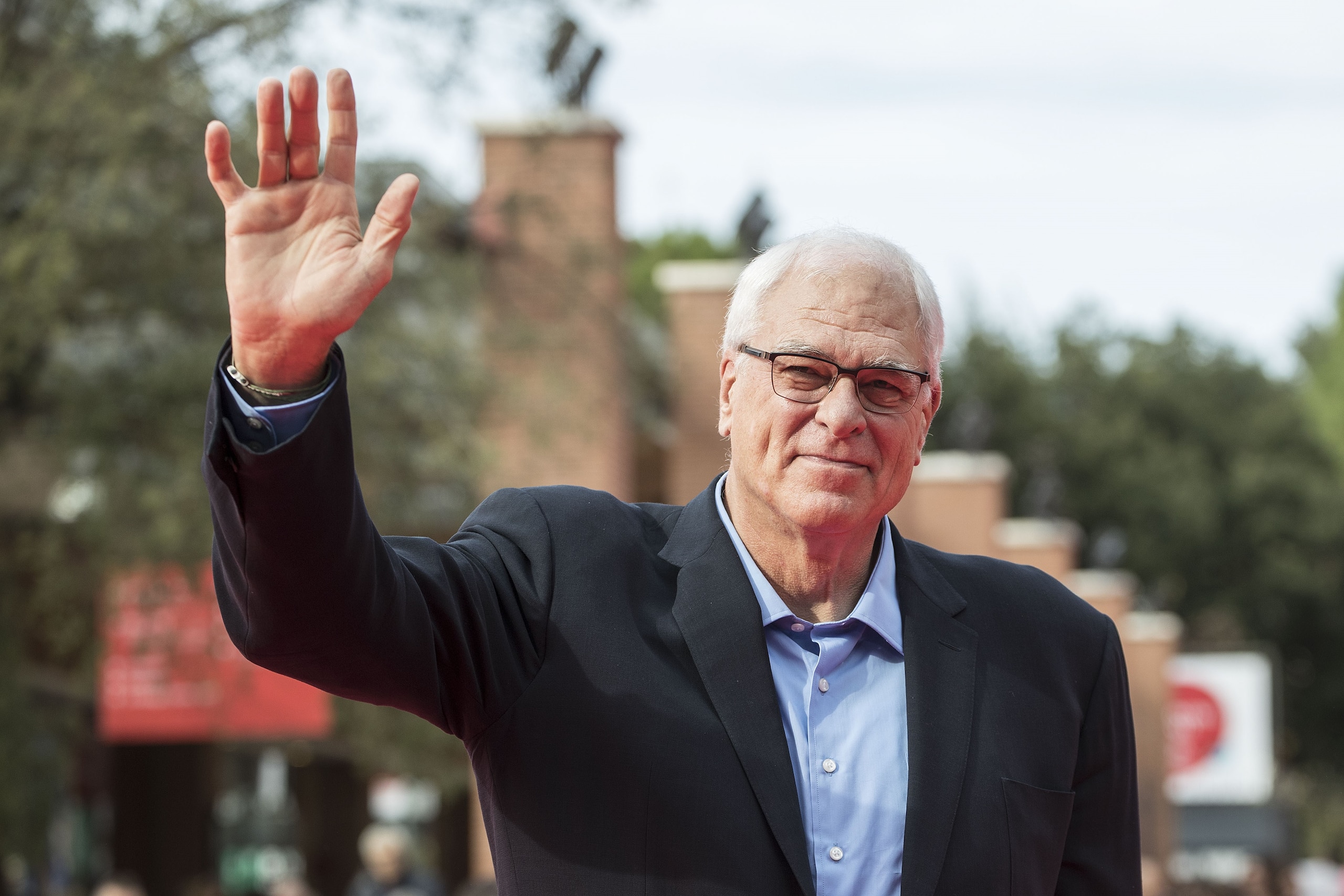 ROME, ITALY - OCTOBER 28: Phil Jackson attends the 12th Rome Film Fest at Auditorium Parco Della Musica on October 28, 2017 in Rome, Italy. (Photo by Primo Barol/Anadolu Agency/Getty Images) ROME, ITALY - OCTOBER 28: Phil Jackson attends the 12th Rome Film Fest at Auditorium Parco Della Musica on October 28, 2017 in Rome, Italy. (Photo by Primo Barol/Anadolu Agency/Getty Images)