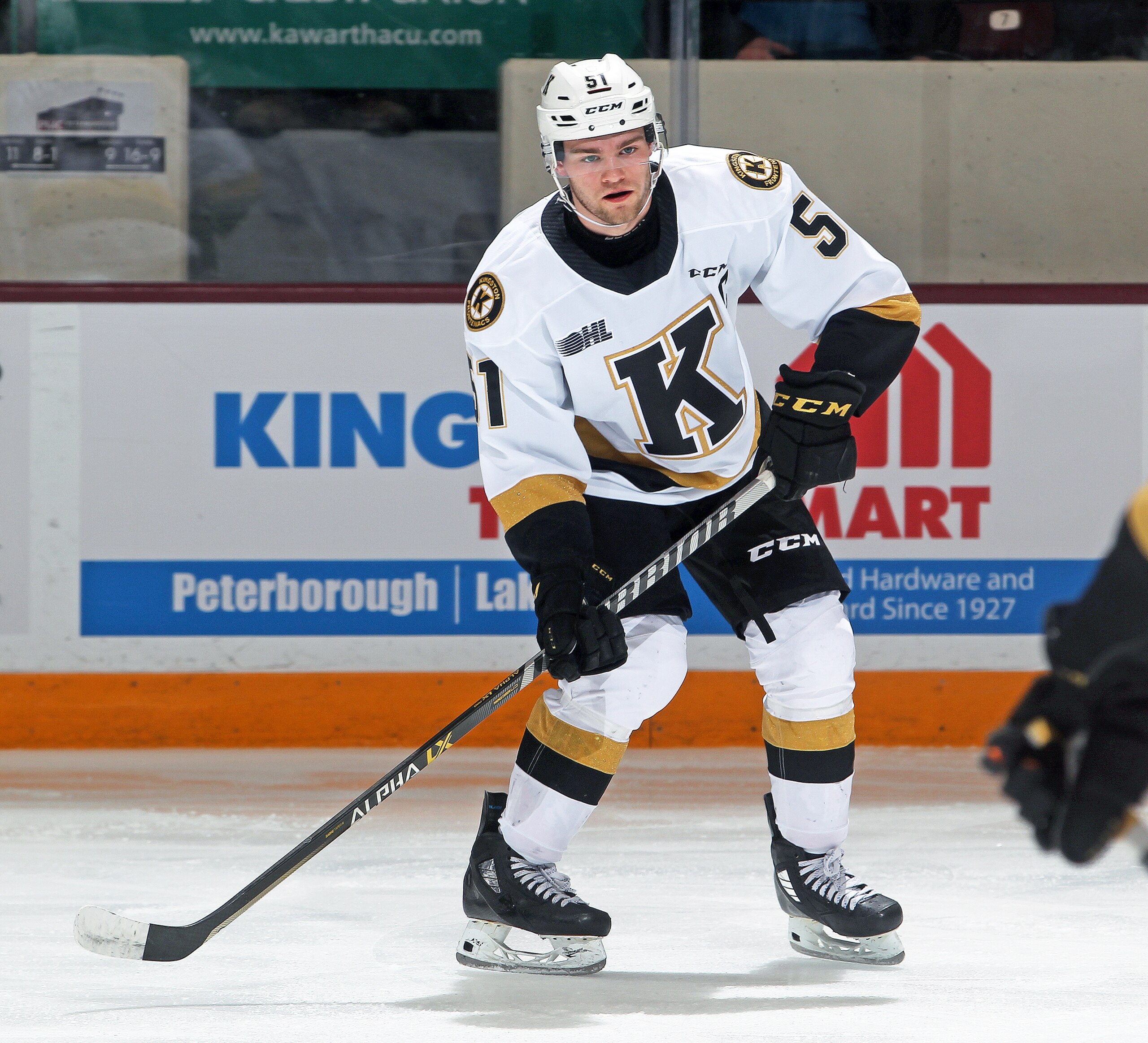 PETERBOROUGH, ON - MARCH 29: Shane Wright #51 of the Kingston Frontenacs skates against the Peterborough Petes in an OHL game at the Peterborough Memorial Centre on March 29, 2022 in Peterborough, Ontario, Canada. (Photo by Ken Andersen/Getty Images) PETERBOROUGH, ON - MARCH 29: Shane Wright #51 of the Kingston Frontenacs skates against the Peterborough Petes in an OHL game at the Peterborough Memorial Centre on March 29, 2022 in Peterborough, Ontario, Canada. (Photo by Ken Andersen/Getty Images)
