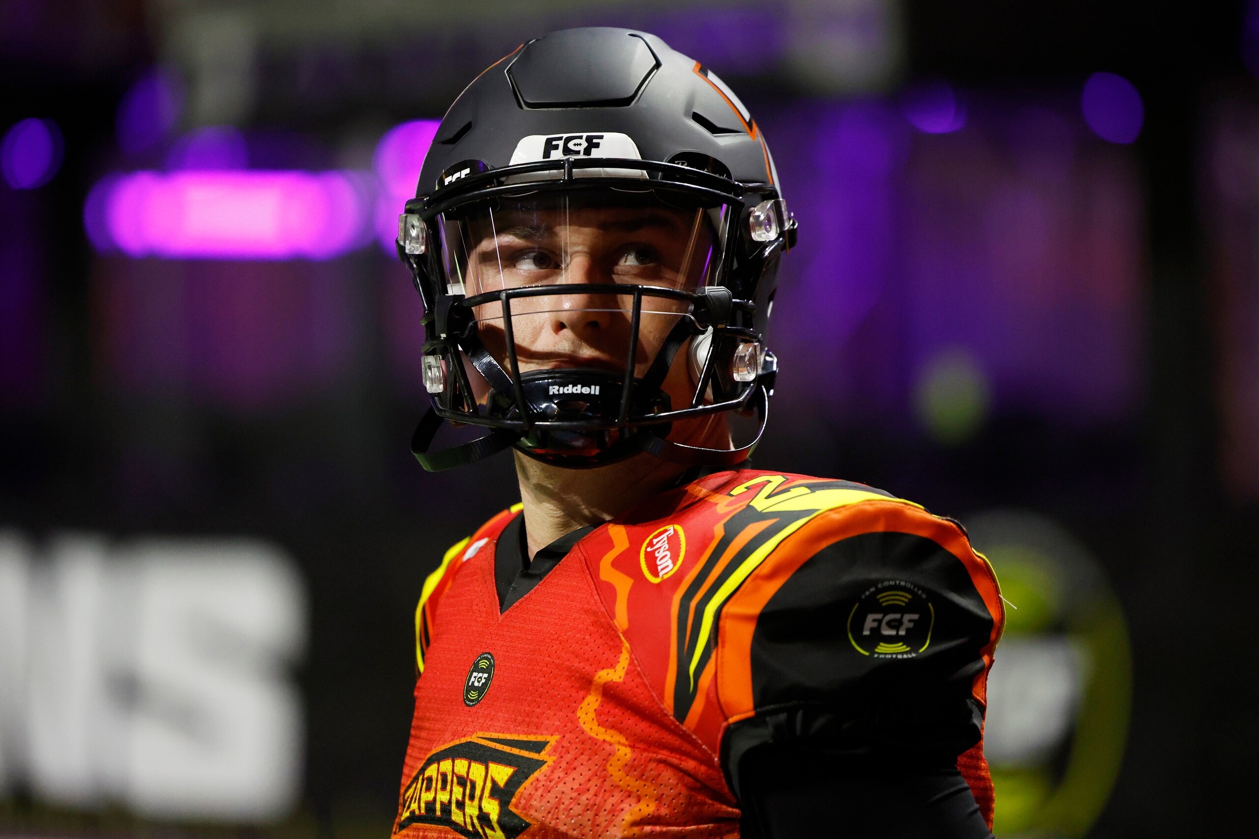 ATLANTA, GEORGIA - MAY 14: Johnny Manziel #2 of the Zappers looks on in the first half of the game against the Shoulda Been Stars during Fan Controlled Football Season v2.0 - Week Five on May 14, 2022 in Atlanta, Georgia. (Photo by Brett Carlsen/Fan Controlled Football/Getty Images)