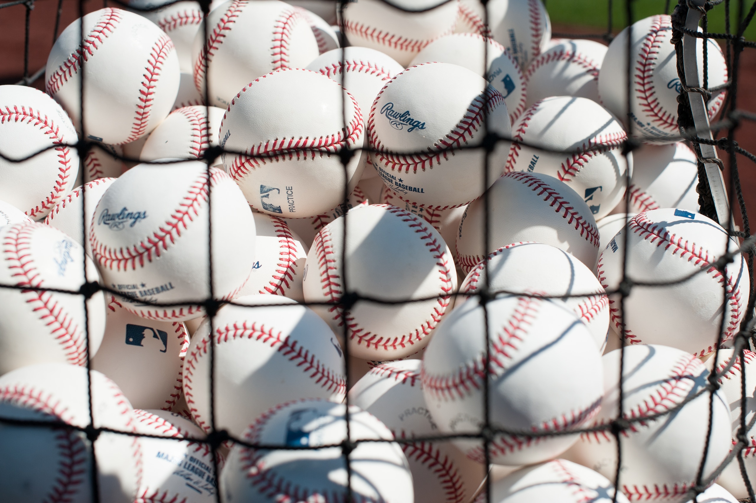 WASHINGTON, DC - APRIL 12: A general view of a bag of baseballs before the game between the Cincinnati Reds and the Washington Nationals at Nationals Park on April 12, 2012 in Washington, DC. (Photo by Rob Tringali/SportsChrome/Getty Images)