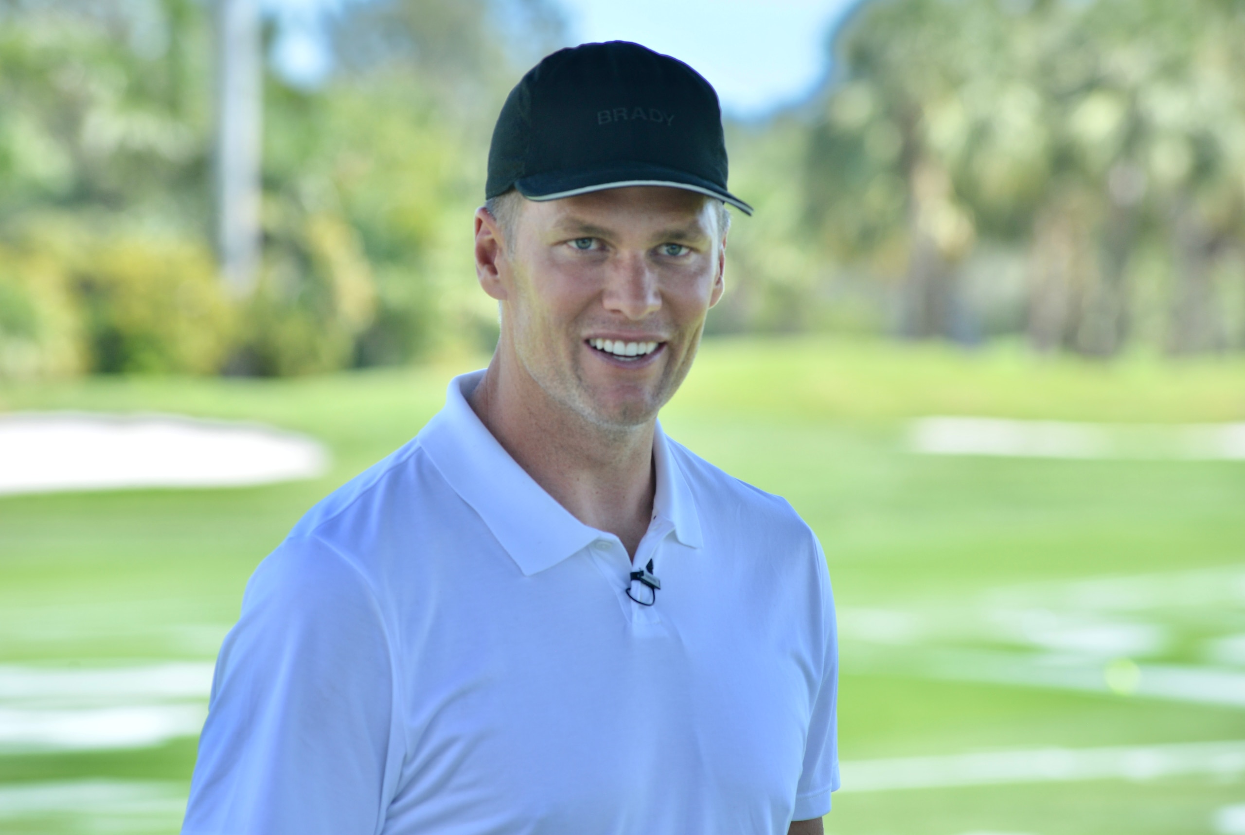 MIAMI BEACH, FL - MAY 04: Tom Brady at the IWC Schaffhausen The Big Pilot charity golf challenge at the Miami Beach Golf Club on May 4, 2022 in Miami Beach, Florida. (Photo by Manny Hernandez/Getty Images)