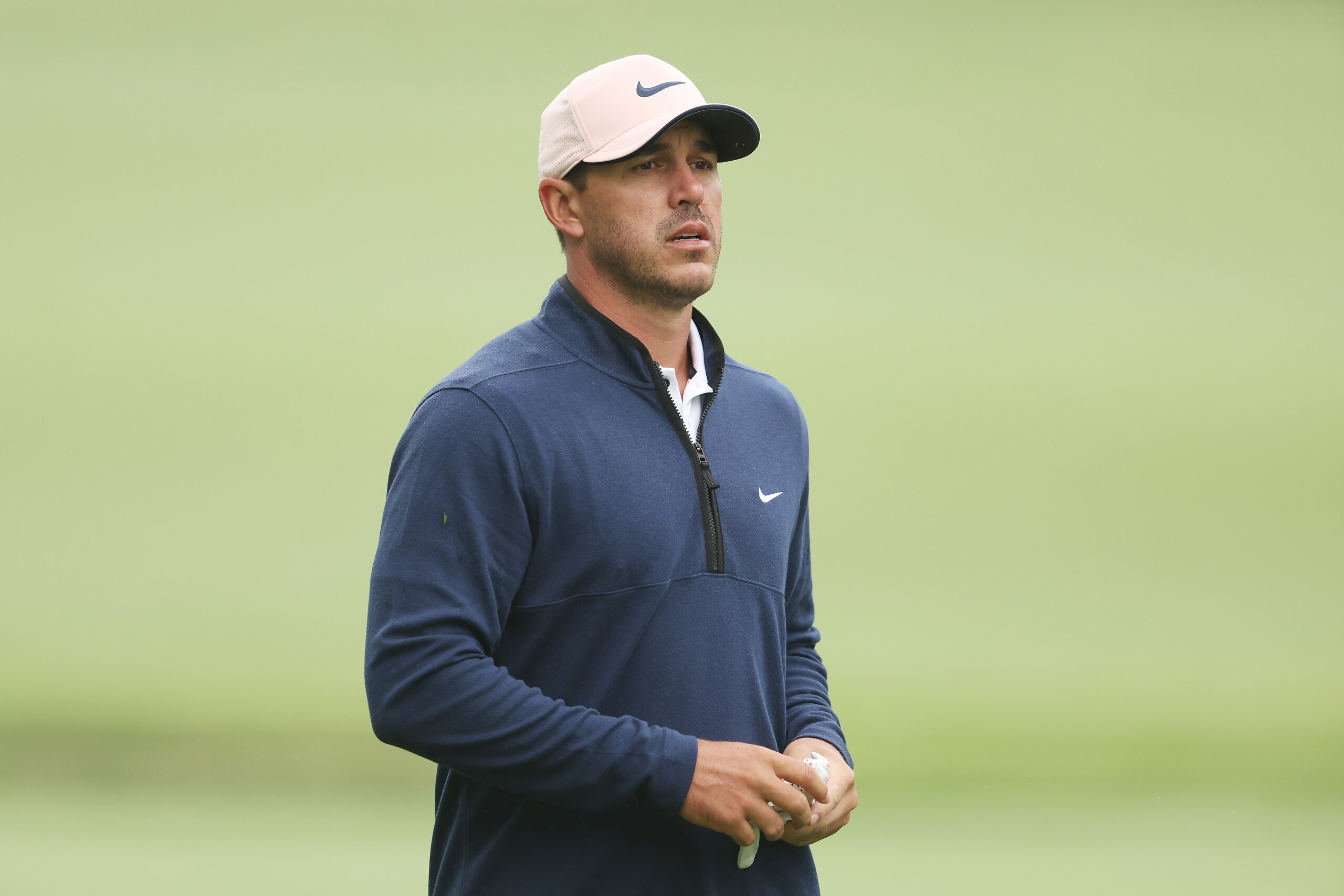 TULSA, OKLAHOMA - MAY 21: Brooks Koepka of the United States walks on the second hole during the third round of the 2022 PGA Championship at Southern Hills Country Club on May 21, 2022 in Tulsa, Oklahoma. (Photo by Ezra Shaw/Getty Images)