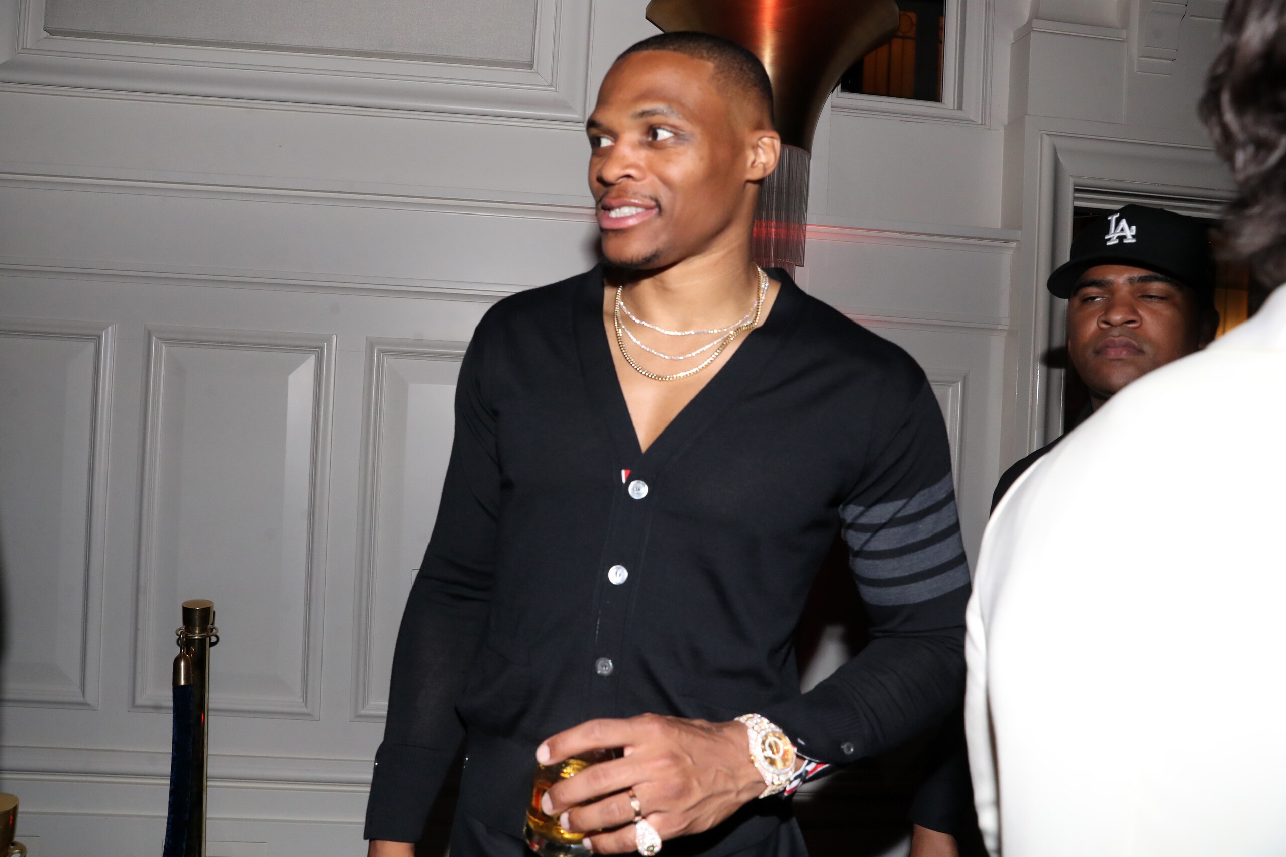 NEW YORK, NEW YORK - MAY 02: Russell Westbrook attends The After at Casa Cipriani on May 02, 2022 in New York City. (Photo by Johnny Nunez/WireImage)