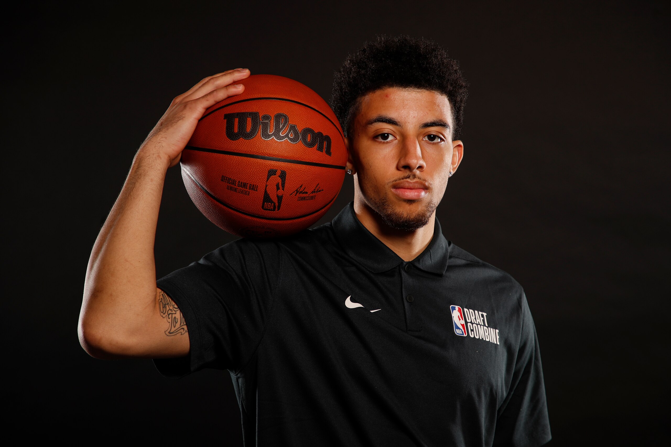 CHICAGO,IL - MAY 17: NBA Prospect, Scotty Pippen Jr. poses for a portrait during the 2022 NBA Draft Combine Circuit on May 17, 2022 in Chicago, Illinois. NOTE TO USER: User expressly acknowledges and agrees that, by downloading and or using this photograph, User is consenting to the terms and conditions of the Getty Images License Agreement. Mandatory Copyright Notice: Copyright 2022 NBAE (Photo by Brian Sevald/NBAE via Getty Images)