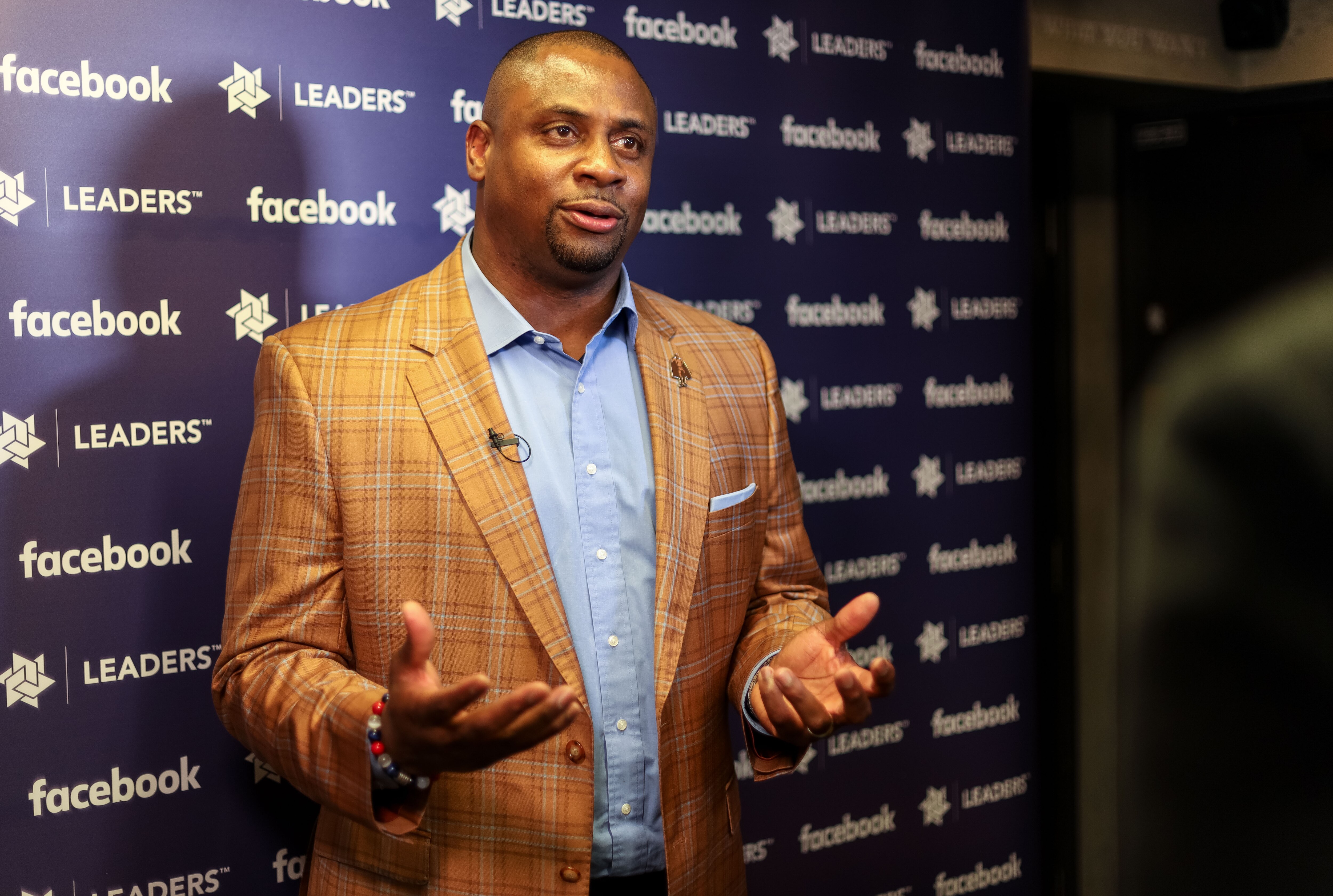 LONDON, ENGLAND - OCTOBER 07: Troy Vincent, EVP Football Operations, NFL during the Leaders "An Evening With..." event at Under the Bridge  at Stamford Bridge on October 07, 2019 in London, England. (Photo by Paul Harding/Getty Images for Leaders)