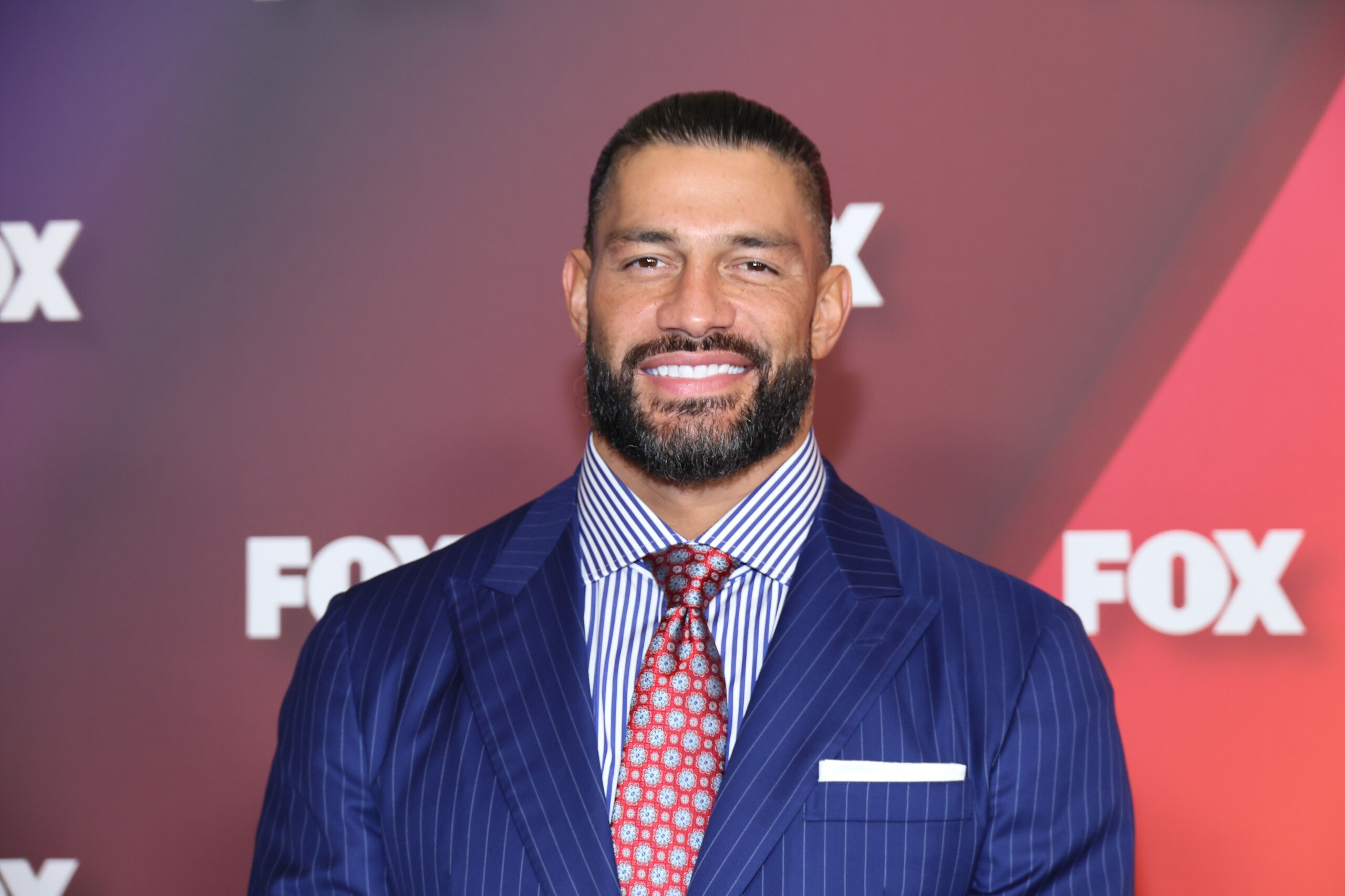 NEW YORK, NEW YORK - MAY 16: Roman Reigns attends 2022 Fox Upfront on May 16, 2022 in New York City. (Photo by Dia Dipasupil/Getty Images)