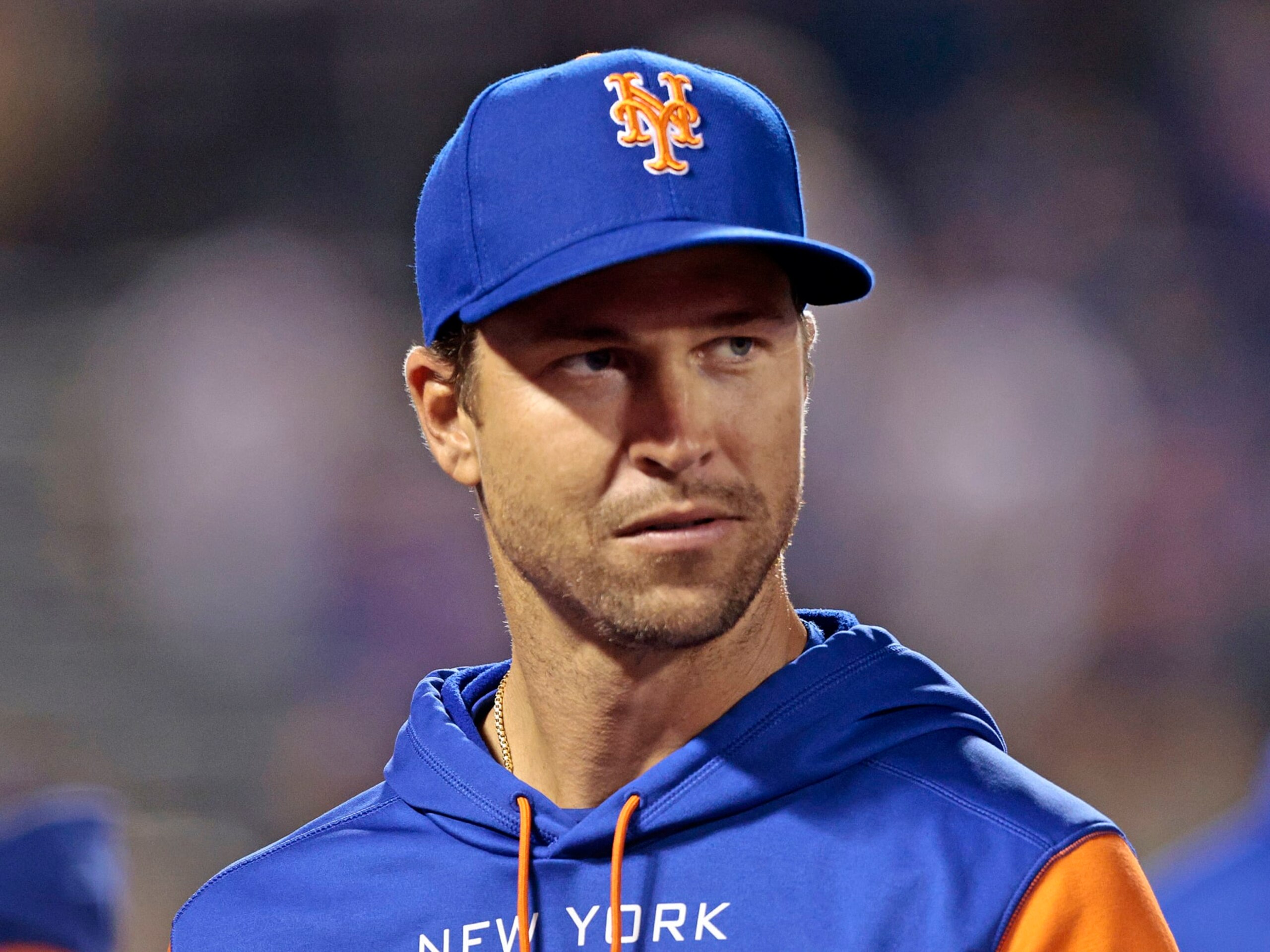 NEW YORK, NY - MAY 28: Jacob deGrom #48 of the New York Mets walks back to the dugout after the game against the Philadelphia Phillies at Citi Field on May 28, 2022 in New York City. The Mets defeated the Phillies 8-2. (Photo by Christopher Pasatieri/Getty Images) NEW YORK, NY - MAY 28: Jacob deGrom #48 of the New York Mets walks back to the dugout after the game against the Philadelphia Phillies at Citi Field on May 28, 2022 in New York City. The Mets defeated the Phillies 8-2. (Photo by Christopher Pasatieri/Getty Images)