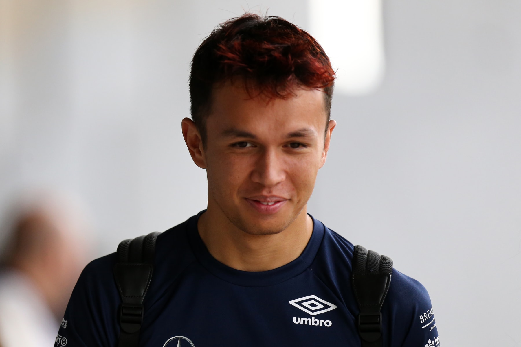 HUNGARORING, MOGYOROD, HUNGARY - 2022/07/30: Alexander Albon of Williams  in the paddock before  final practice for the F1 Grand Prix of Hungary. (Photo by Marco Canoniero/LightRocket via Getty Images)