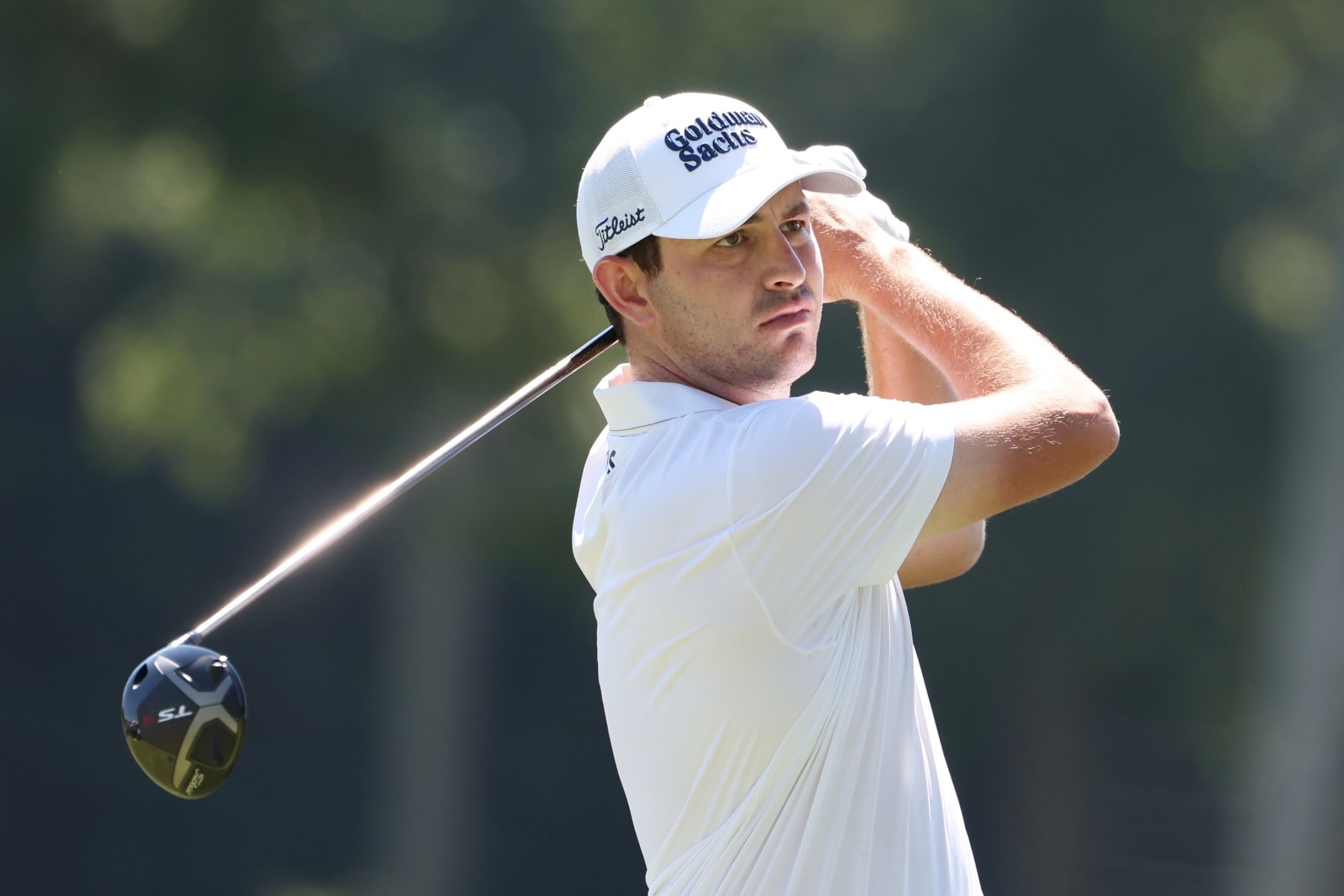 WILMINGTON, DELAWARE - AUGUST 18: Patrick Cantlay looks on during the first round of the BMW Championship at Wilmington Country Club on August 18, 2022 in Wilmington, Delaware. (Photo by Rob Carr/Getty Images)