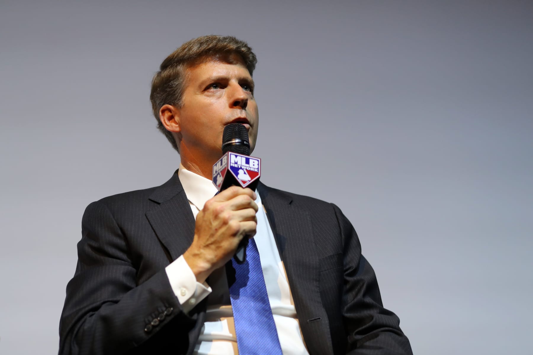 LONDON, ENGLAND - MAY 8: New York Yankees Managing General Partner/Co-Chairperson Hal Steinbrenner speaks during the announcement of the 2019 London Series between the New York Yankees and the Boston Red Sox in London, England on Tuesday, May 8, 2018. (Photo by Alex Trautwig/MLB Photos) LONDON, ENGLAND - MAY 8: New York Yankees Managing General Partner/Co-Chairperson Hal Steinbrenner speaks during the announcement of the 2019 London Series between the New York Yankees and the Boston Red Sox in London, England on Tuesday, May 8, 2018. (Photo by Alex Trautwig/MLB Photos)