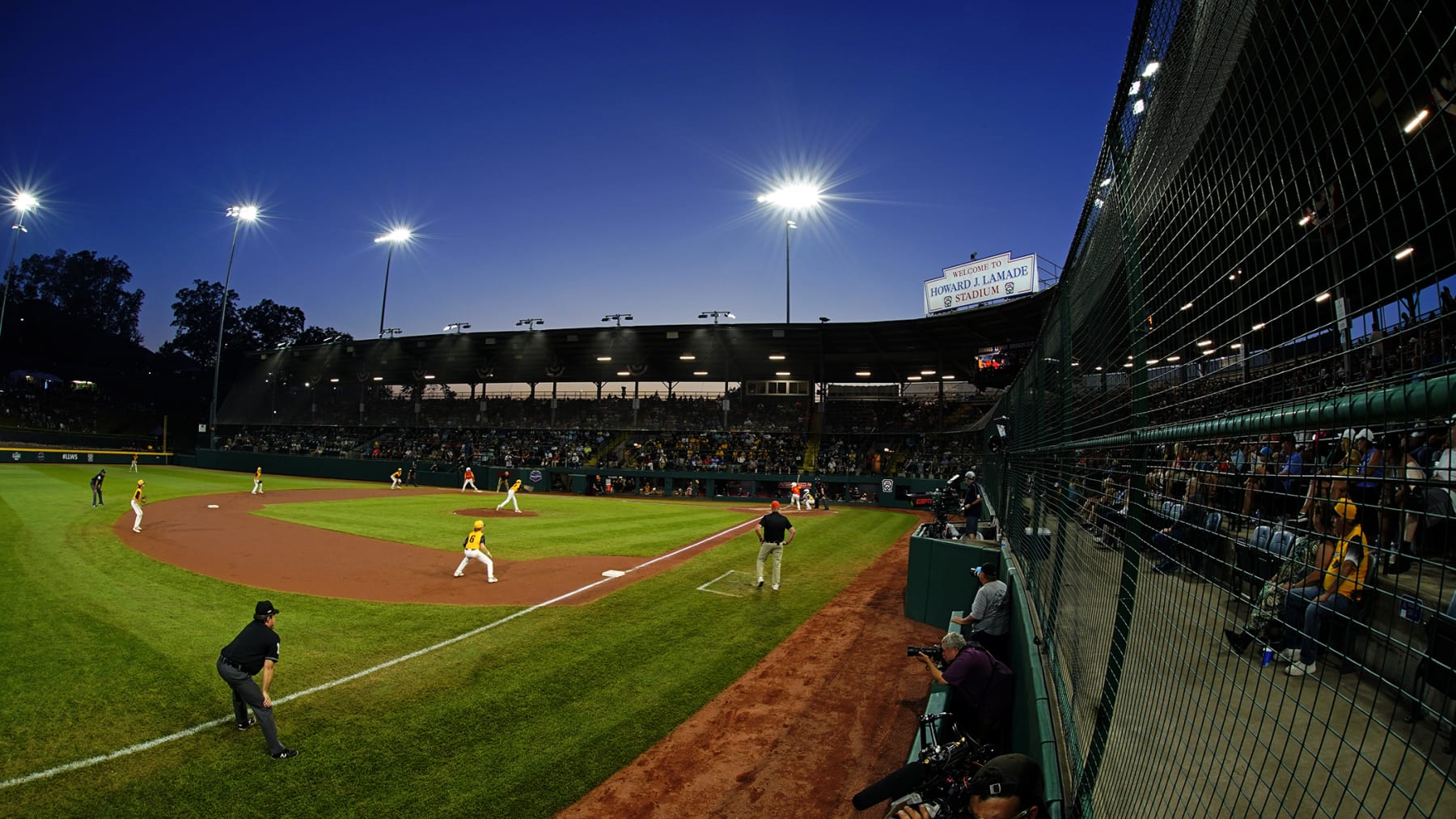 Nolensville, Tenn.'s Drew Chadwick delivers during the fifth inning of a baseball game against Pearland, Texas, at the Little League World Series in South Williamsport, Pa., Thursday, Aug. 25, 2022. (AP Photo/Gene J. Puskar)