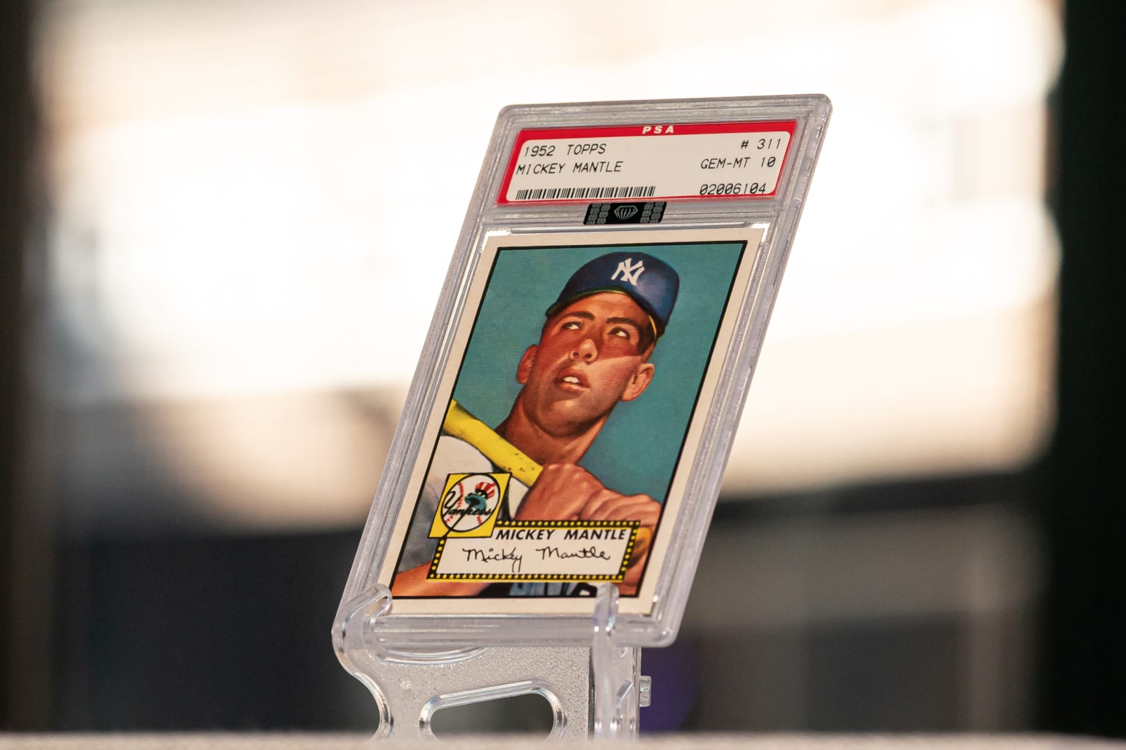 mickey mantle graded cards This is how you transport a PSA 10 , In 2022, a 1952 Topps Mickey Mantle card SGC 9.5 sold for a record-breaking $12.6 million, becoming the most valuable sports card ever sold The card was graded and encapsulated in a tamper proof acrylic case Second Gem Mint 1969 Mantle