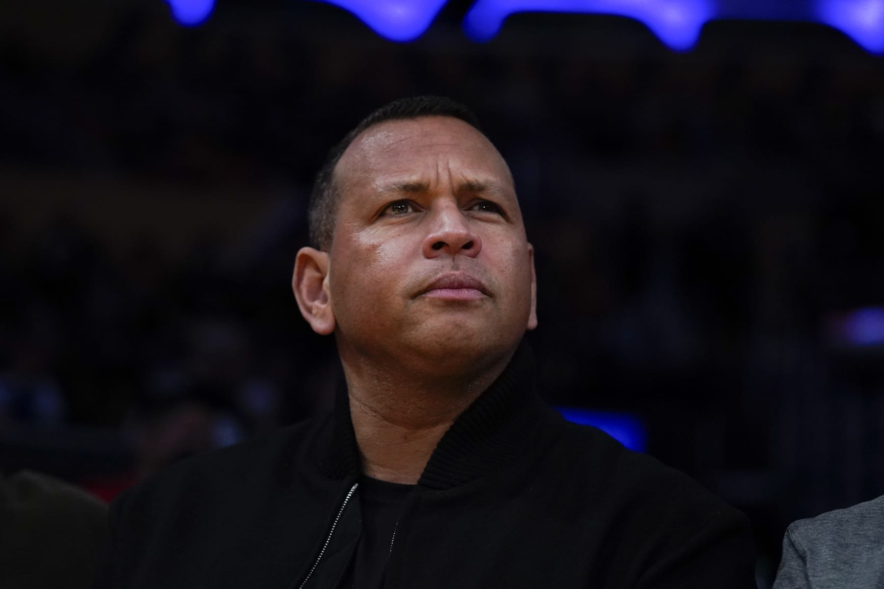 Minnesota Timberwolves co-owner Alex Rodriguez attends an NBA basketball game between the Los Angeles Lakers and the Minnesota Timberwolves Friday, Nov. 12, 2021, in Los Angeles. (AP Photo/Jae C. Hong)