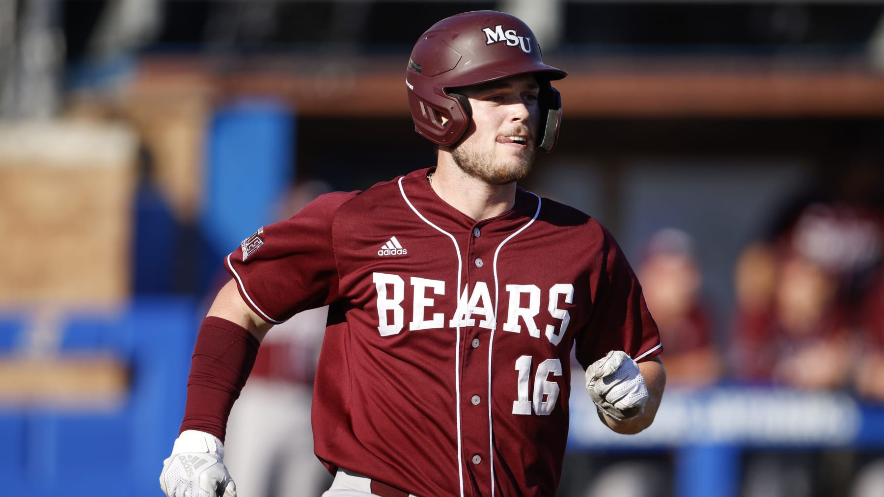 Missouri State's Dakota Kotowski during an NCAA college baseball game on Wednesday, March 2, 2022 in Lawrence, Kan. (AP Photo/Colin E. Braley)