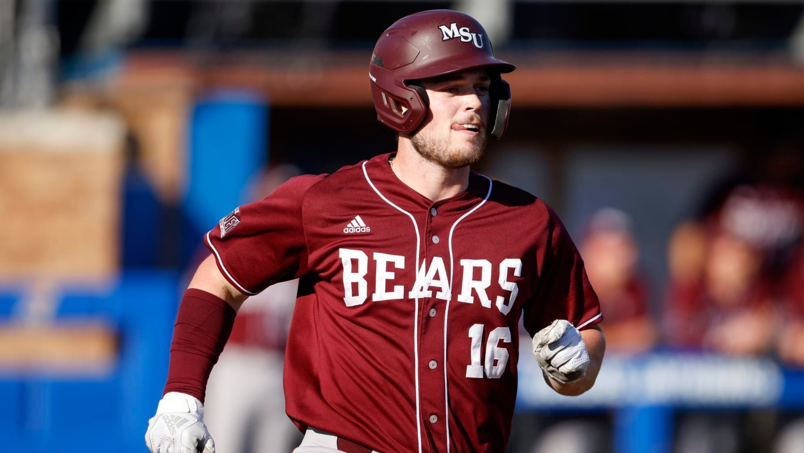 Missouri State's Dakota Kotowski during an NCAA college baseball game on Wednesday, March 2, 2022 in Lawrence, Kan. (AP Photo/Colin E. Braley)