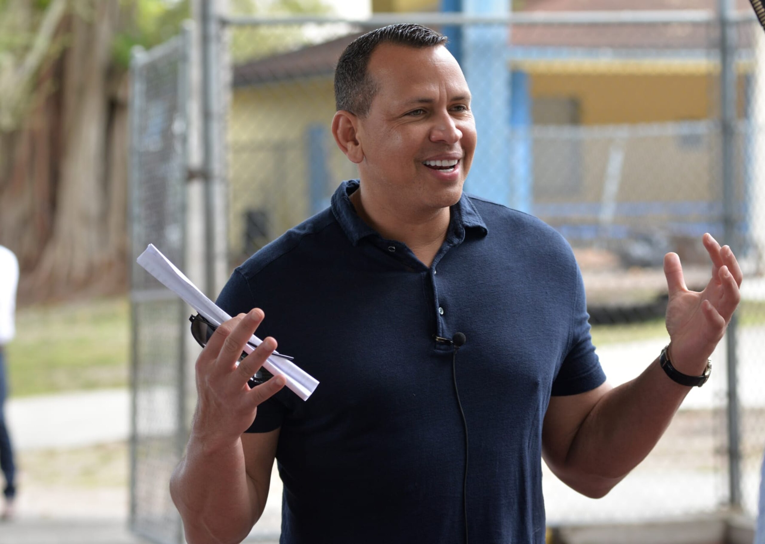 MIAMI, FL - JANUARY 29: Alex Rodriguez at the Fox Sports $200,0000 donation for the Boys and Girls Club of Miami on January 29th, 2020 in Miami, FL (Manny Hernandez/Getty Images)